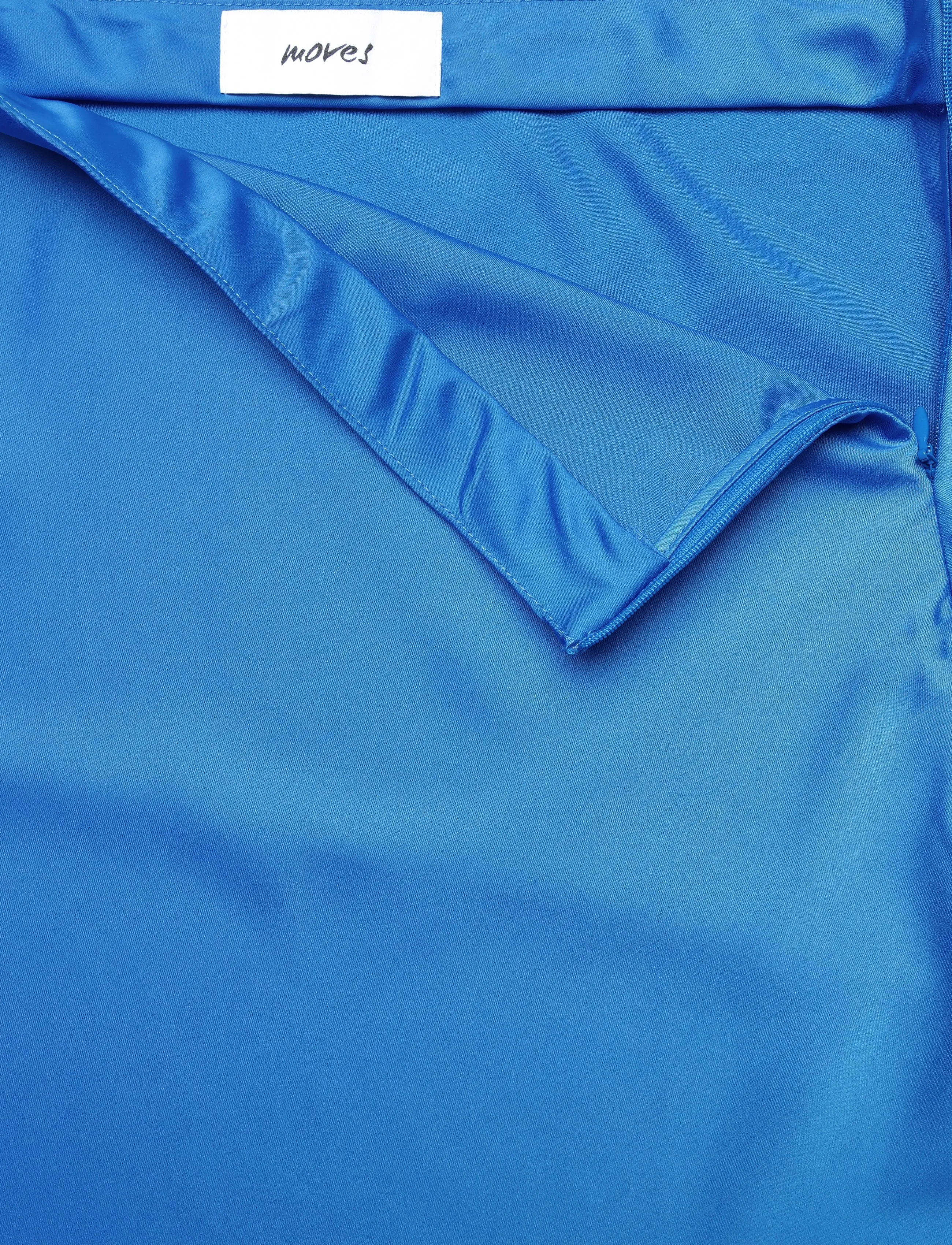 Moves - Gebry skirt 3570 - satinnederdele - 4148 victoria blue - 5