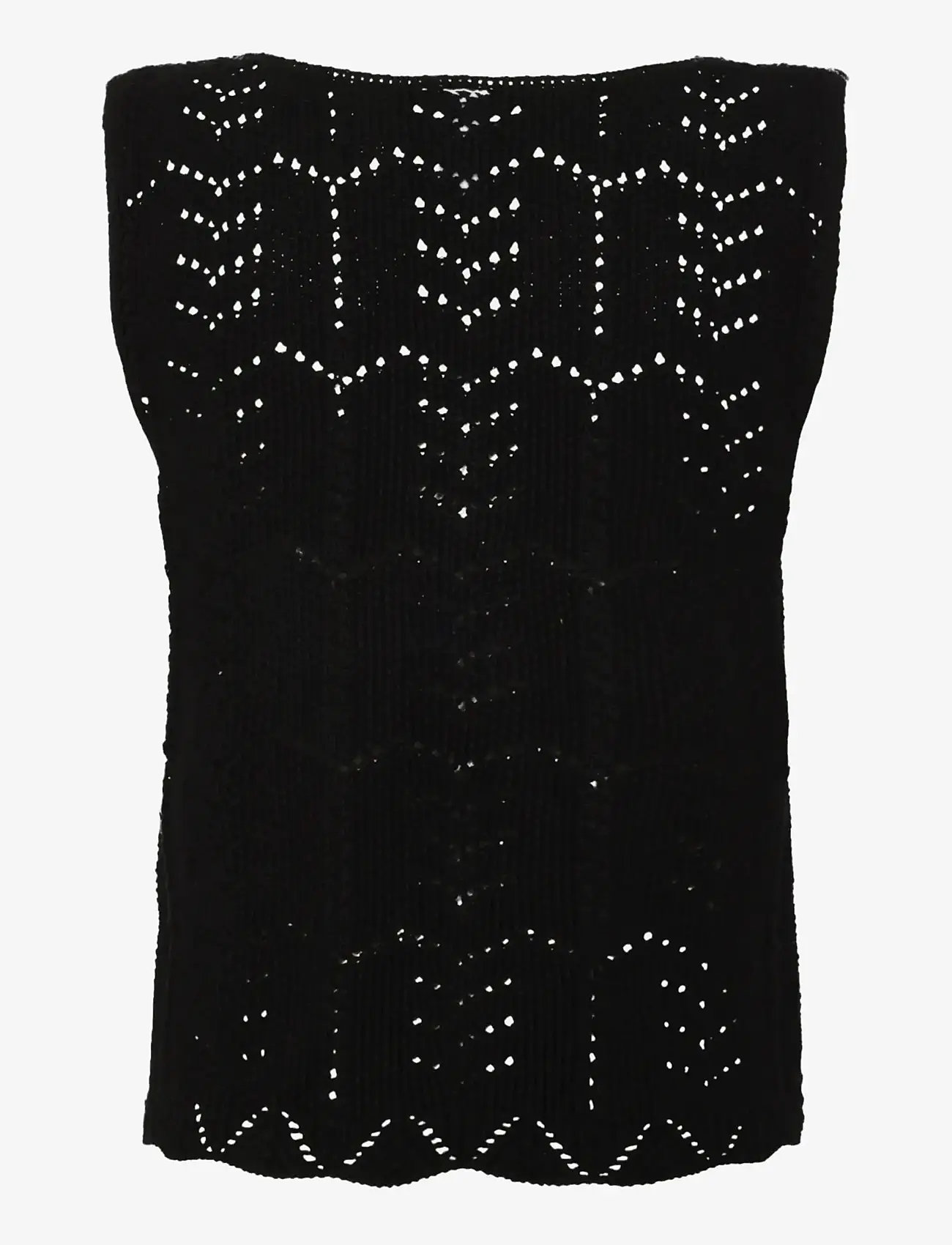 Moves - Daphne vest 4286 - strikveste - 999 black - 2