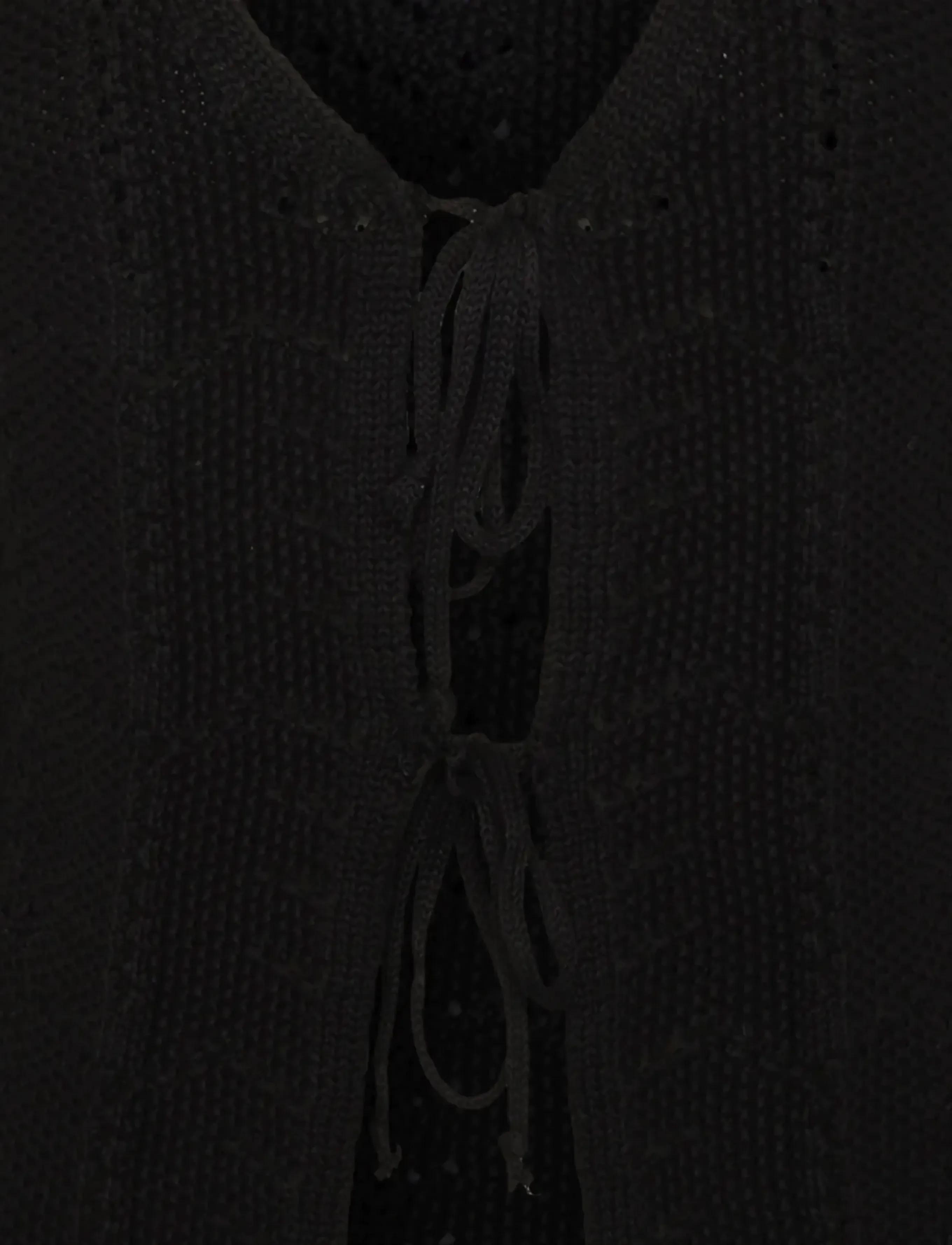 Moves - Daphne vest 4286 - strikveste - 999 black - 5