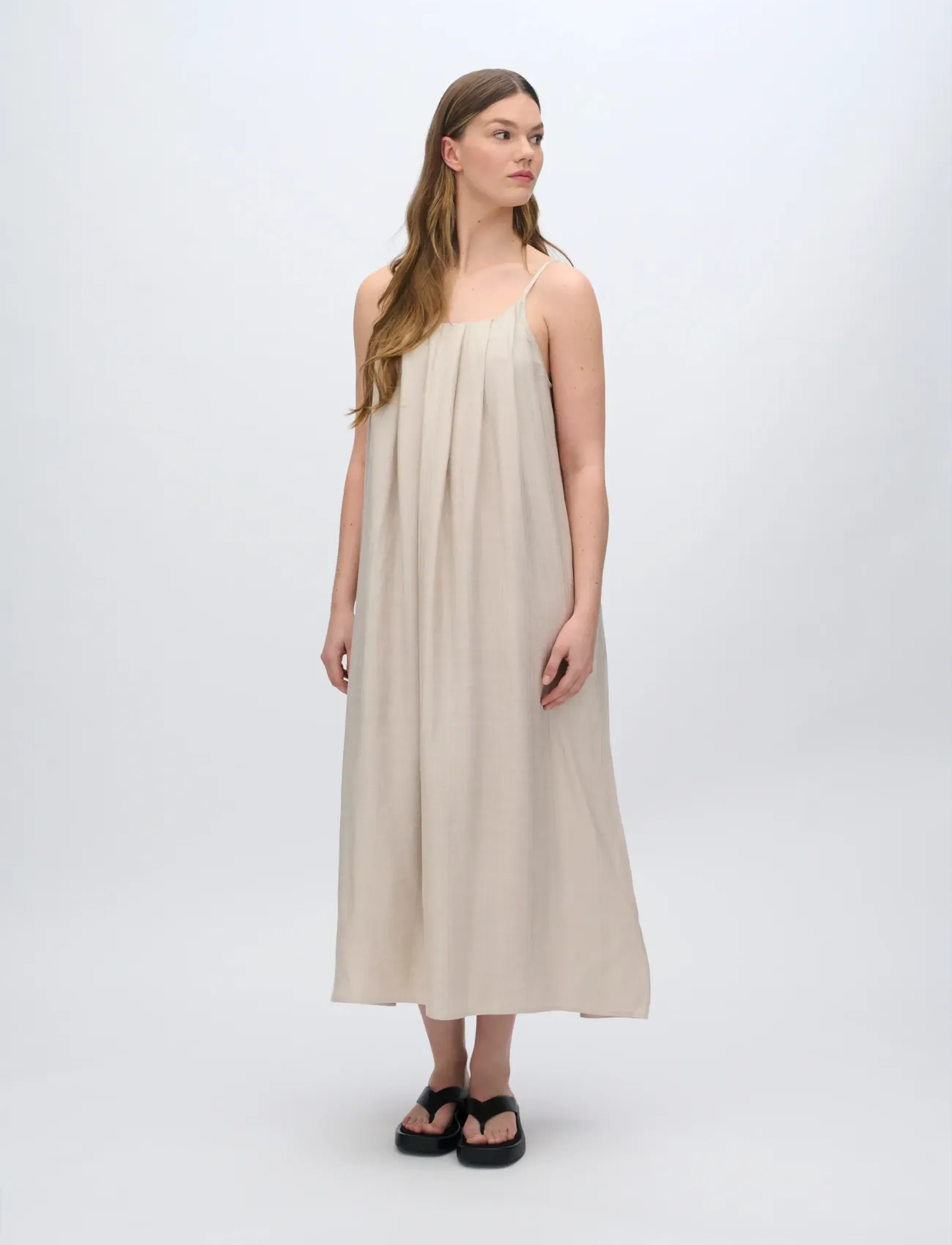 Moves - Malia dress 4237 - slip kjoler - 0108 castle wall - 4