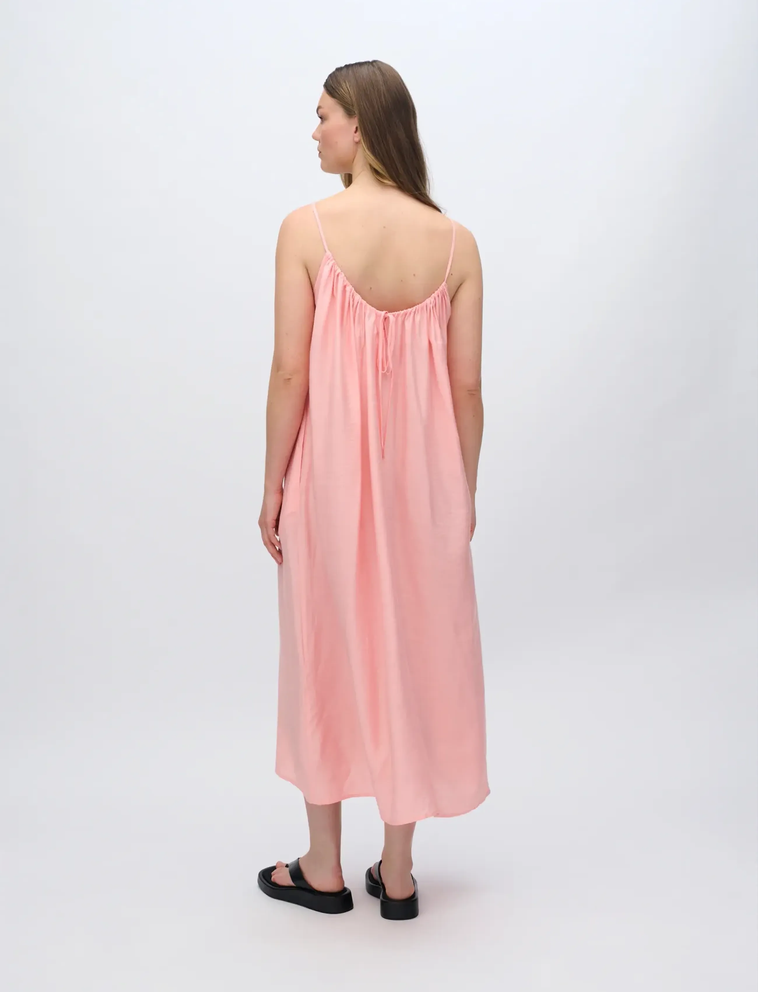 Moves - Malia dress 4237 - Õlapaeltega kleidid - 1340 cadmium orange - 3