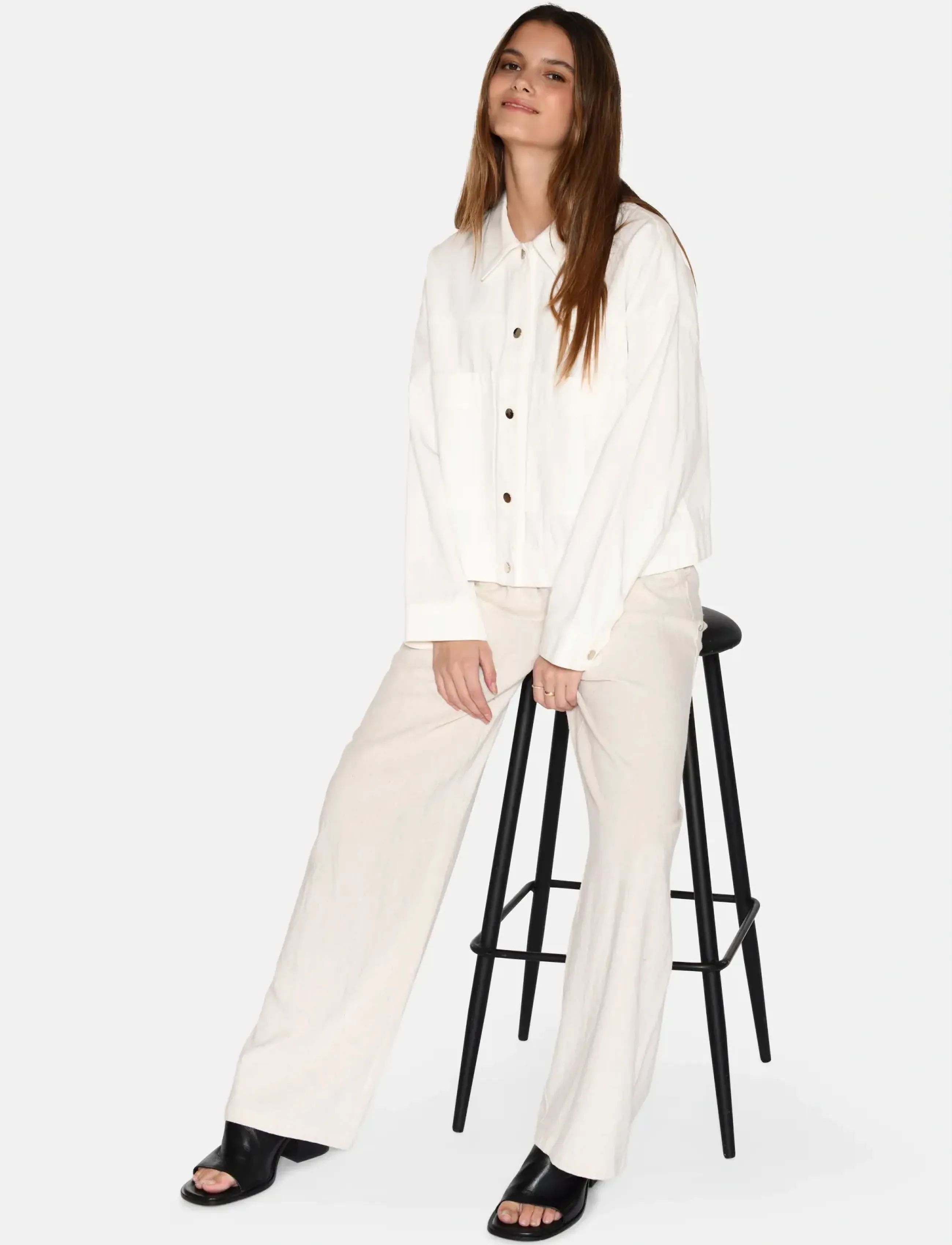 Moves - Nori jacket 4207 - ytterkläder - white - 5