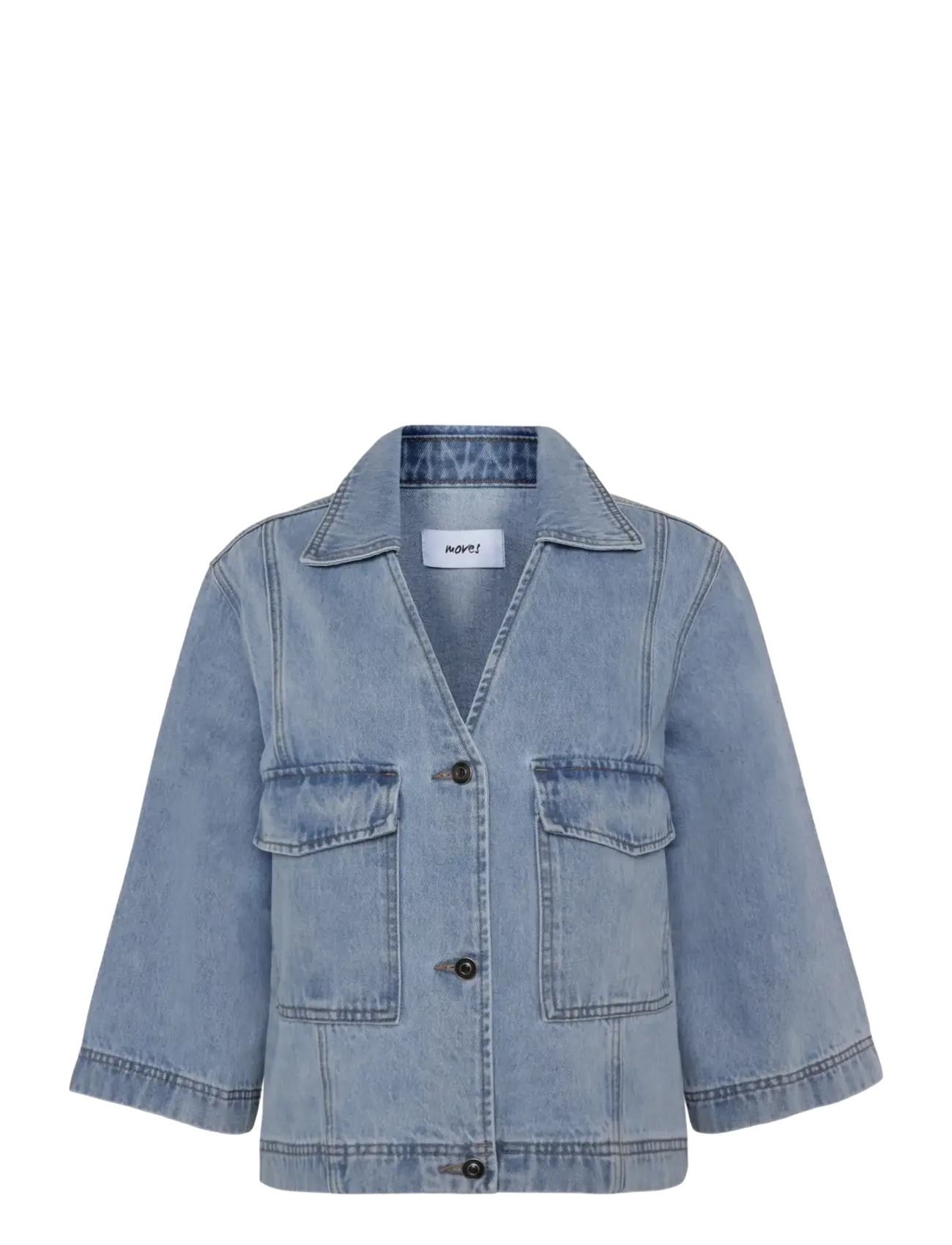 MOVES Amarie Shirt 4283 Blau - 36 - Damen