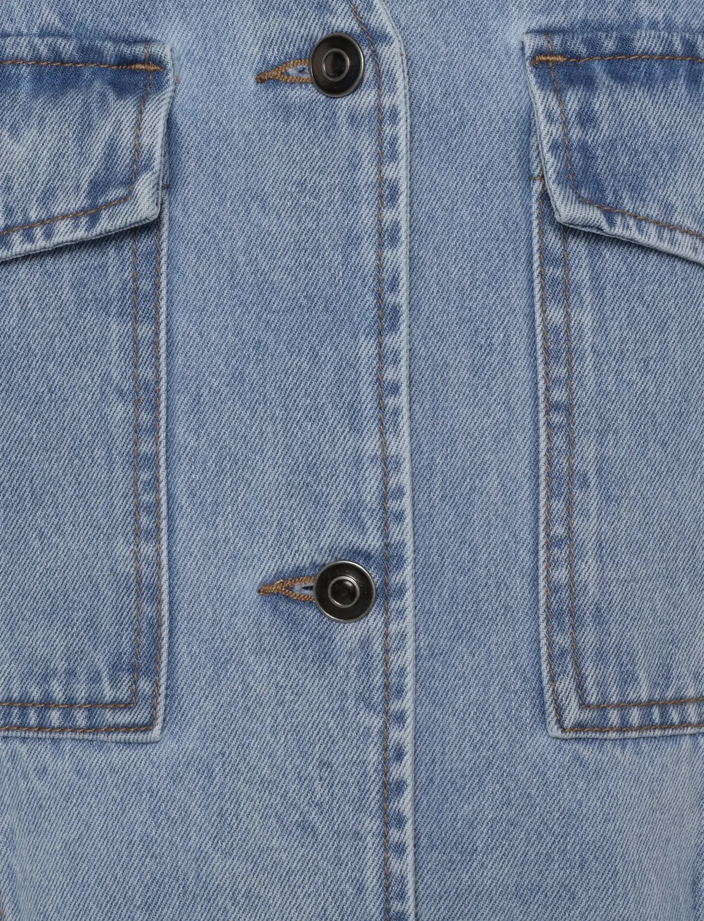 Moves - Amarie shirt 4283 - denimskjorter - 1001 light blue - 2