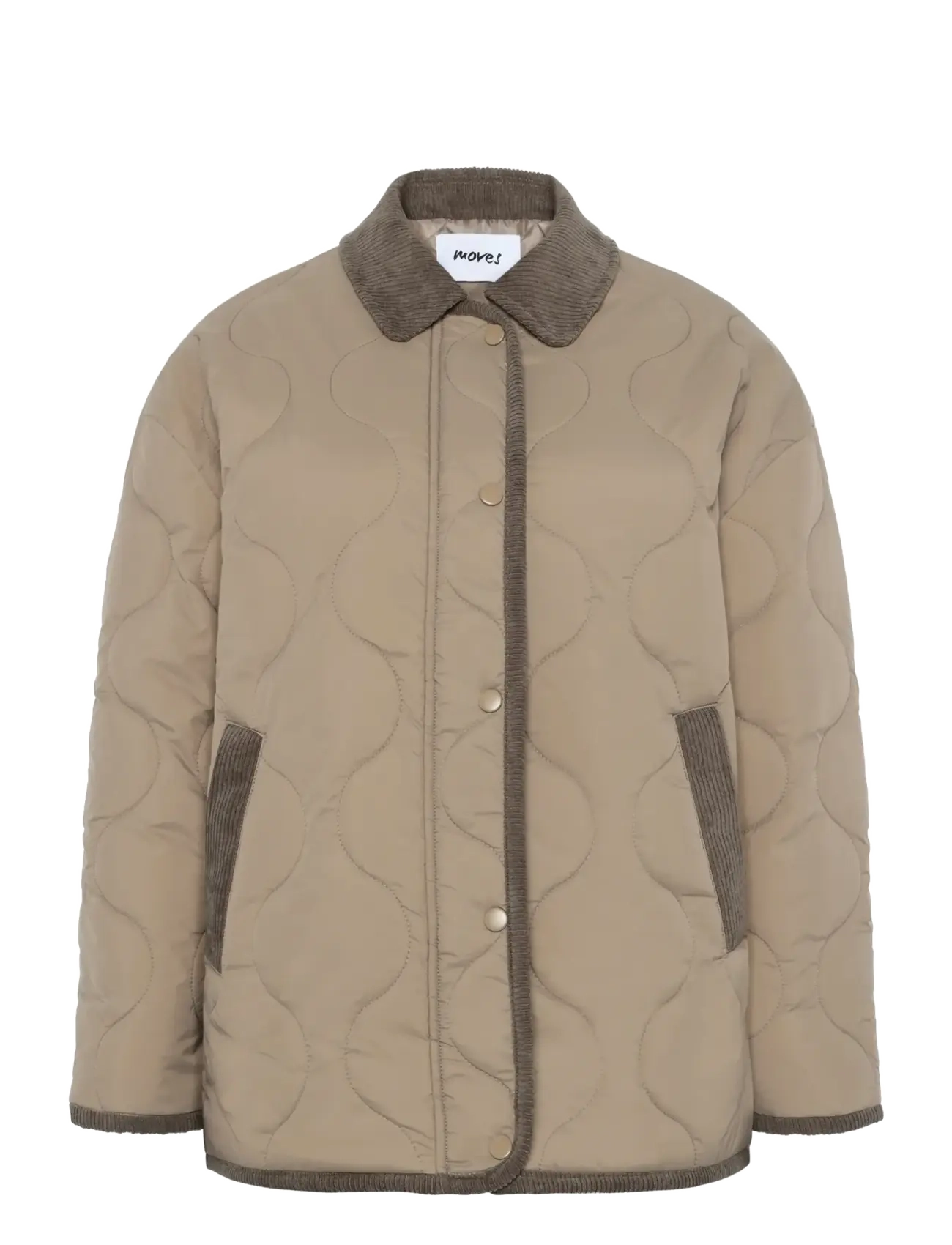 Moves Cemma jacket 4362 - Plus Size & Curvy - 0909 FOSSIL / beige