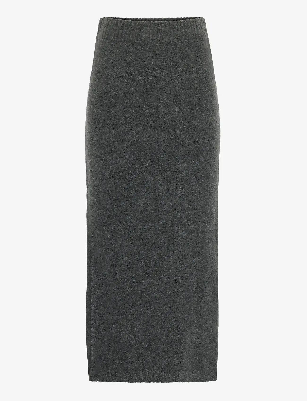 Moves - Bibi skirt 2579 - strikkede nederdele - 0201 castlerock - 1