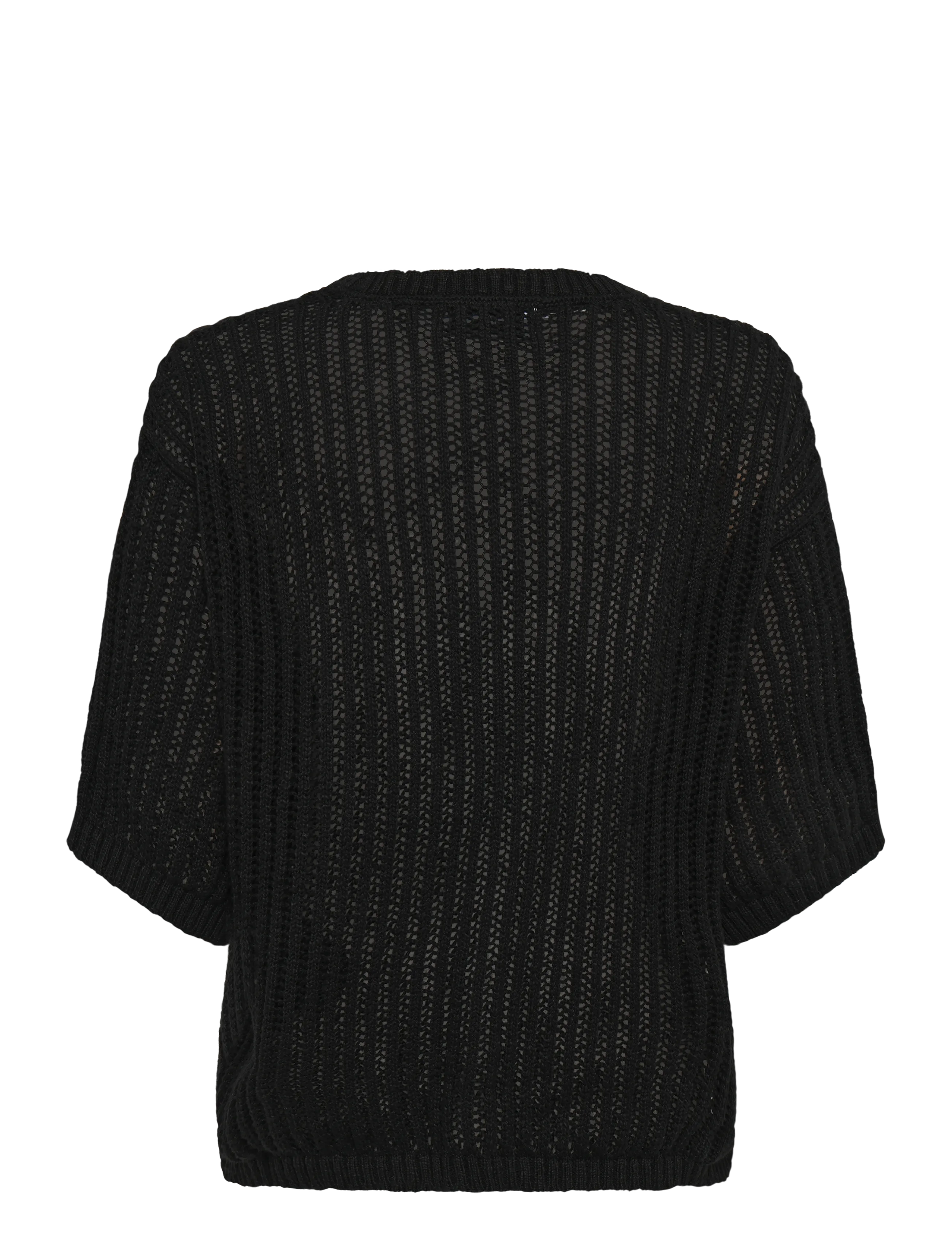 Moves - Fro ss knit 4378 - džemprid - 999 black - 2