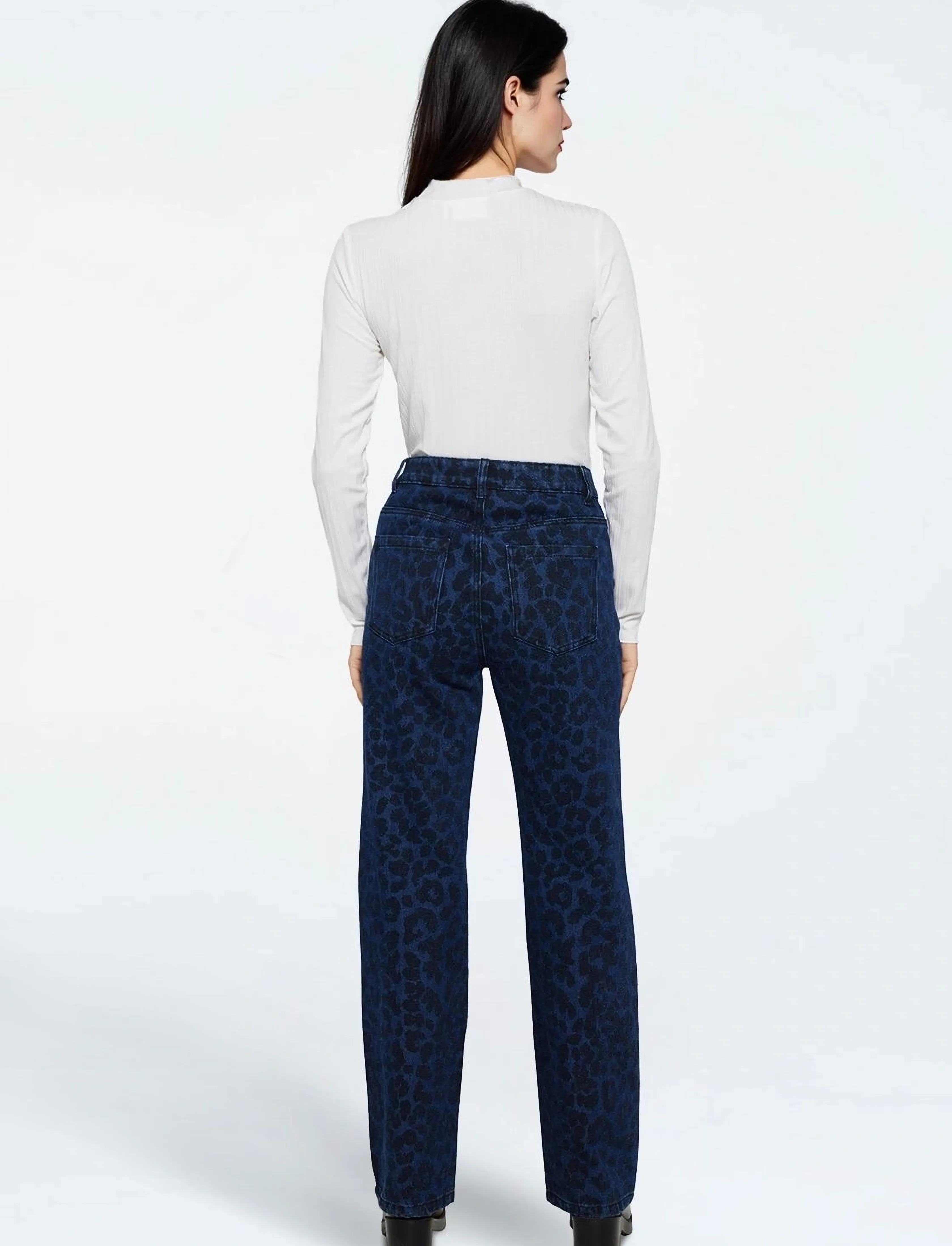 Moves - Talia jeans 4416 - sirge säärega teksad - 1003 dark blue - 3