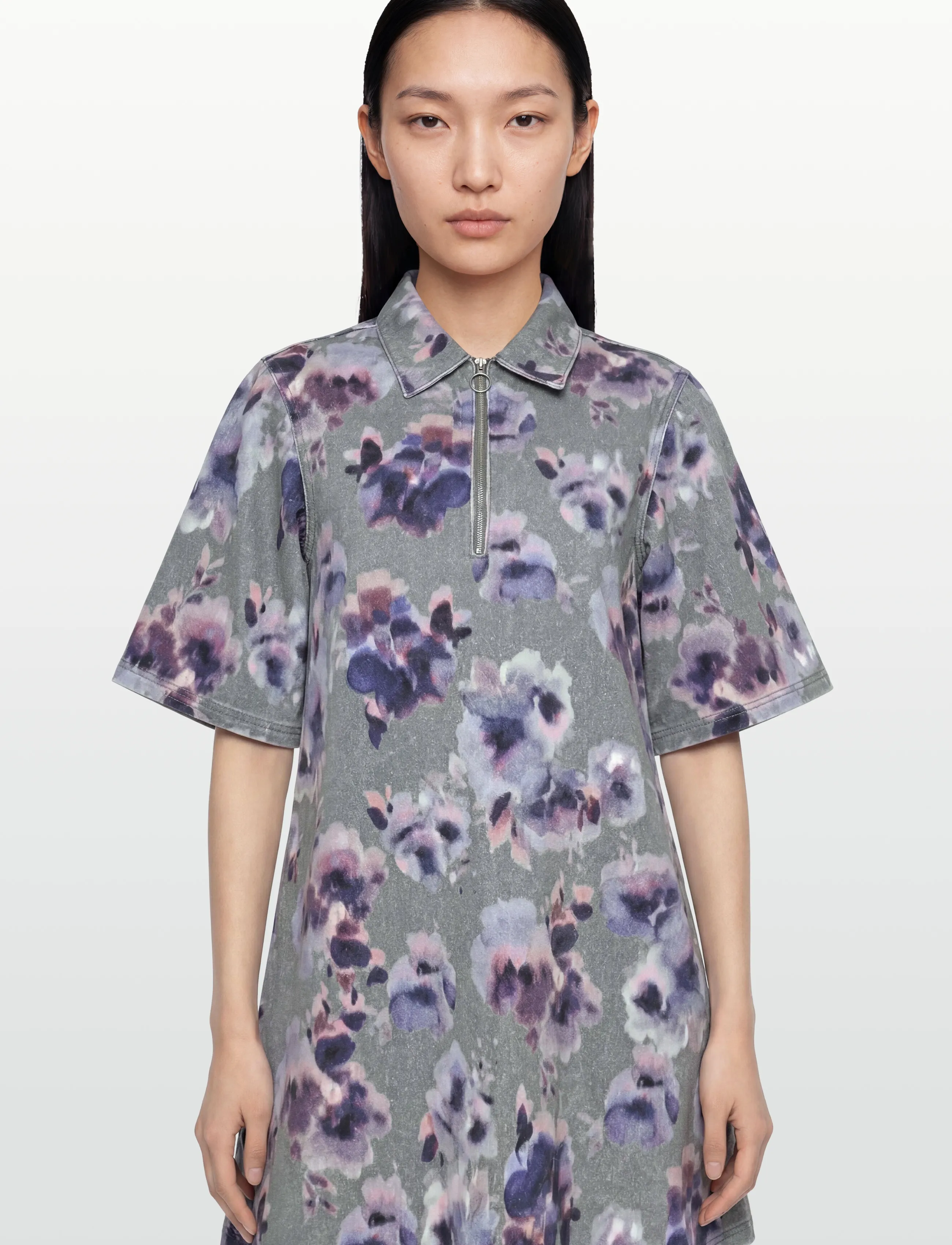 Moves - Ellianna dress 4419 - skjortekjoler - 0201 castlerock - 3