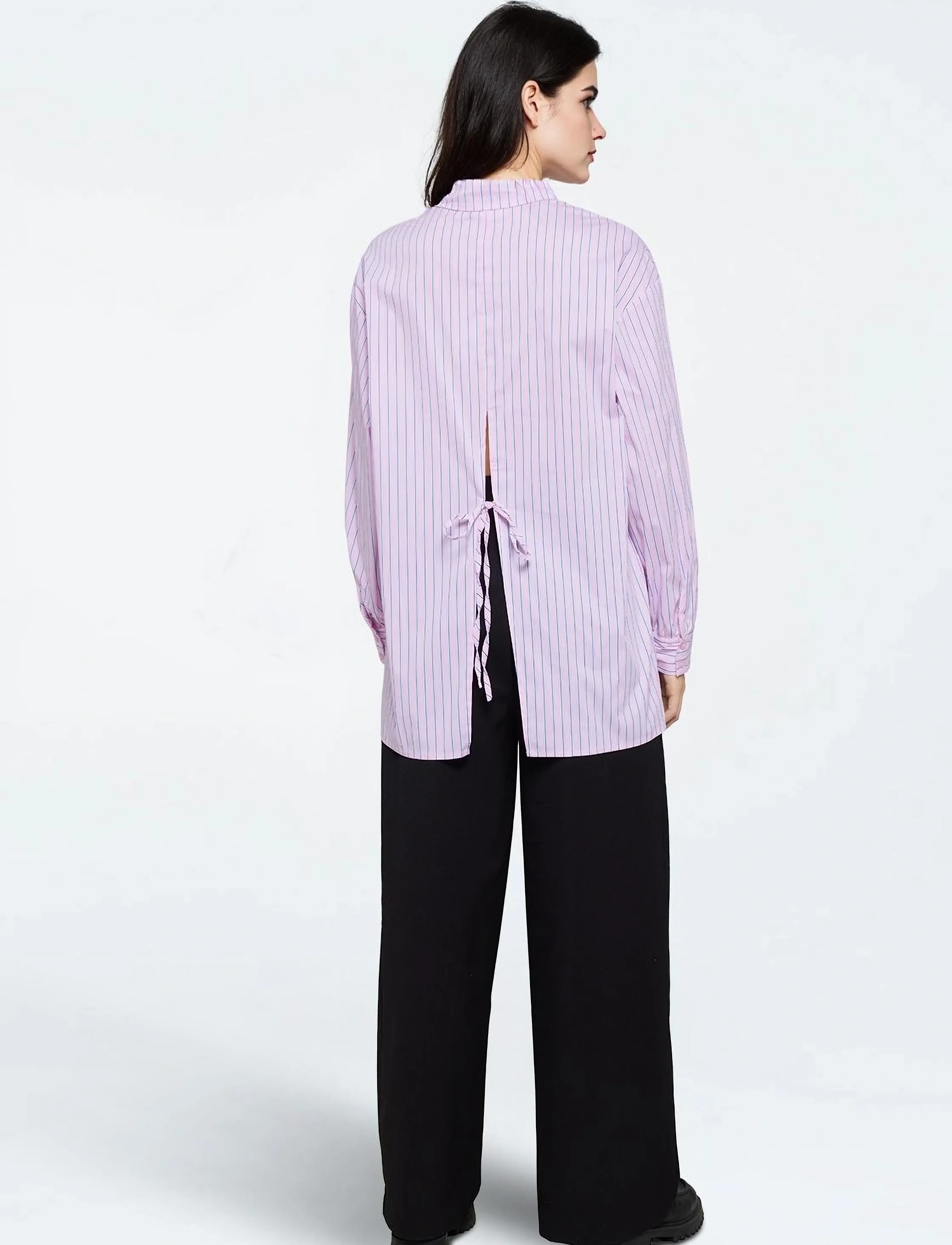 Moves - Nella shirt 4433 - langærmede skjorter - 1507 mauve mist - 3
