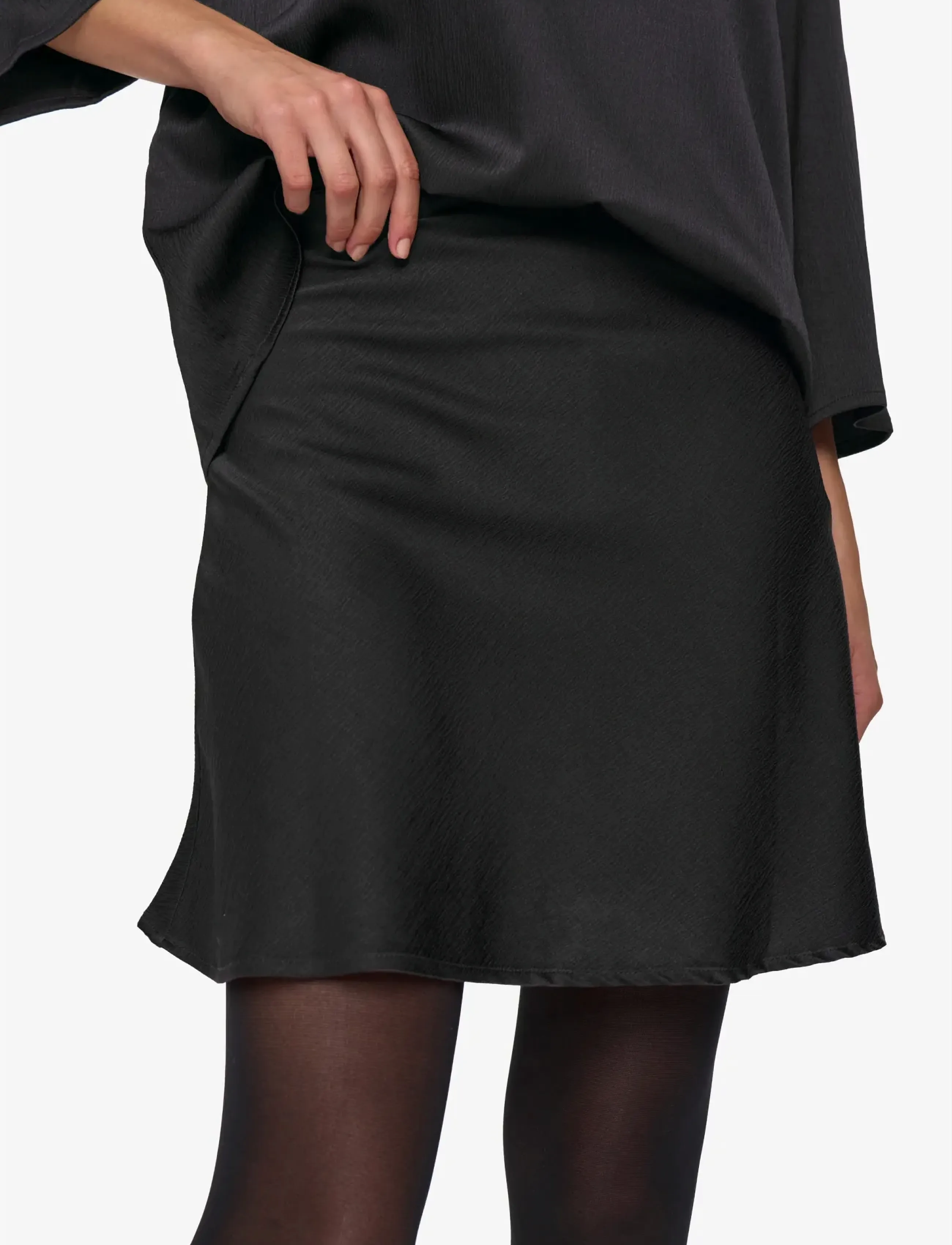 Moves - Lebry skirt 4519 - kurze röcke - 999 black - 4