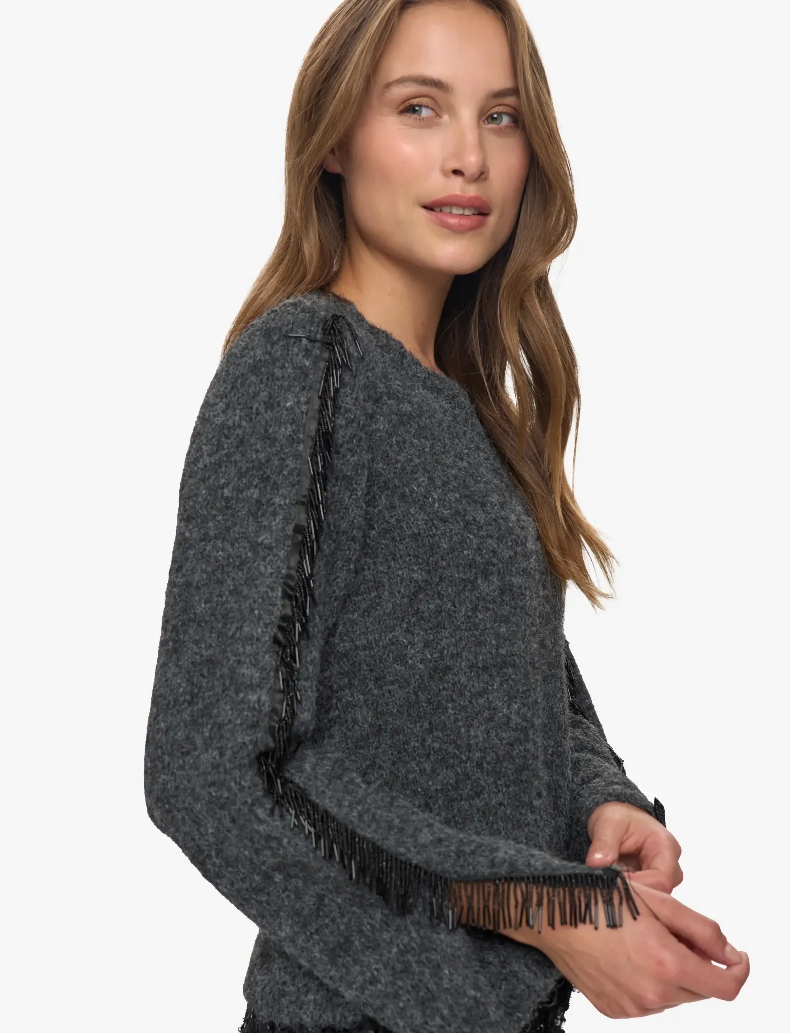 Moves - Malou jumper 4365 - trøjer - 0201 castlerock - 4