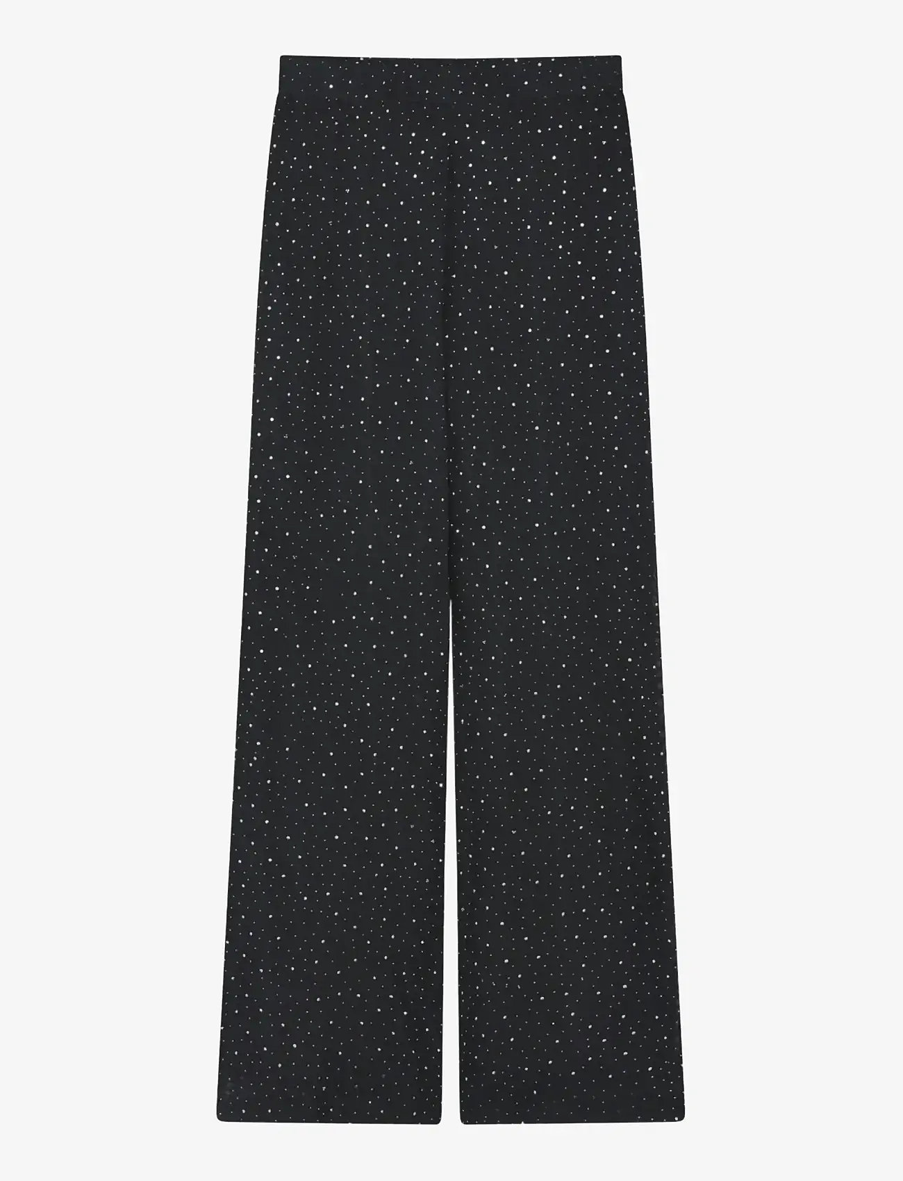 Moves - Perla pants 4525 - bukser med brede ben - 999 black - 1