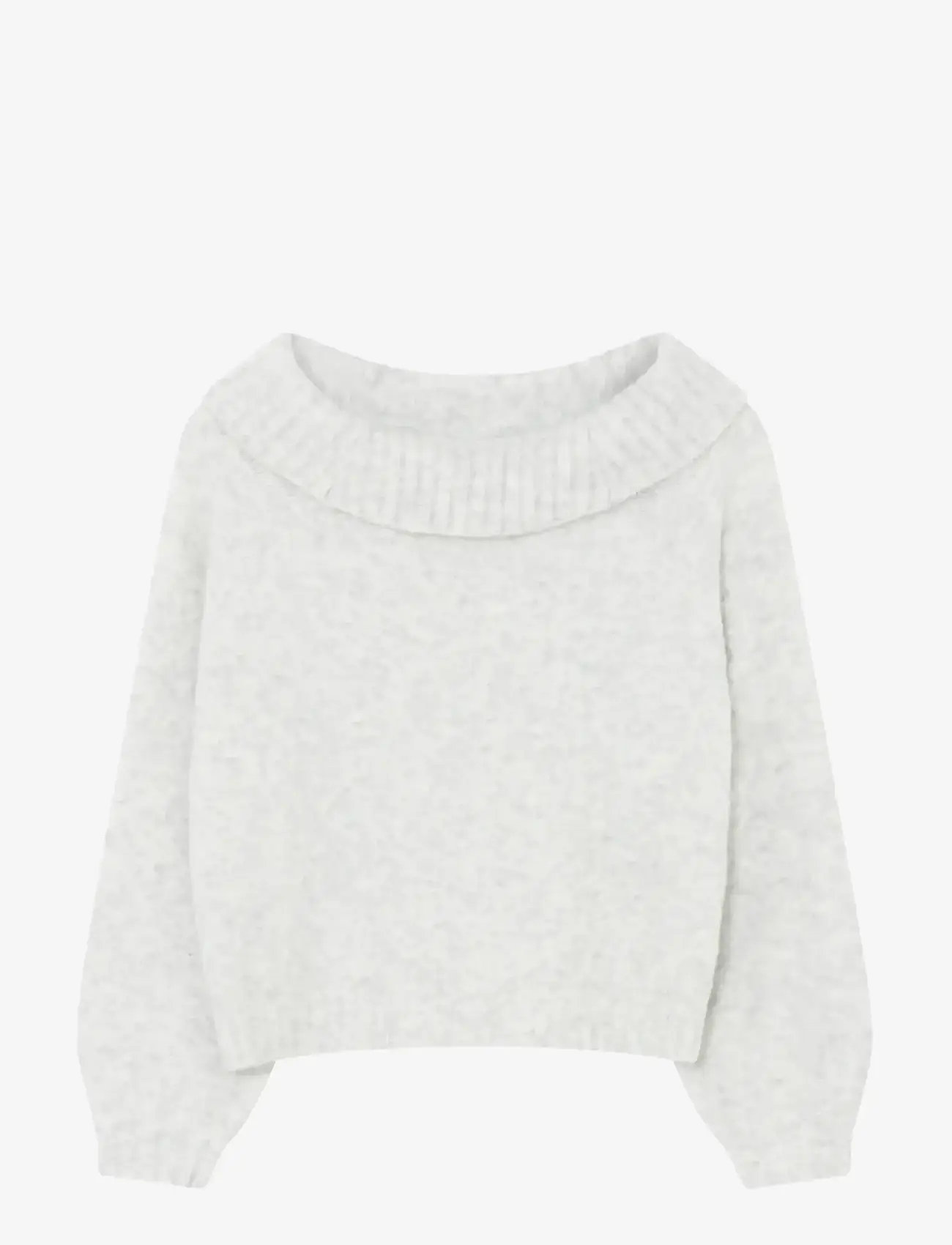 Moves - Janni jumper 2579 - trøjer - 0104m white asparagus melange - 1