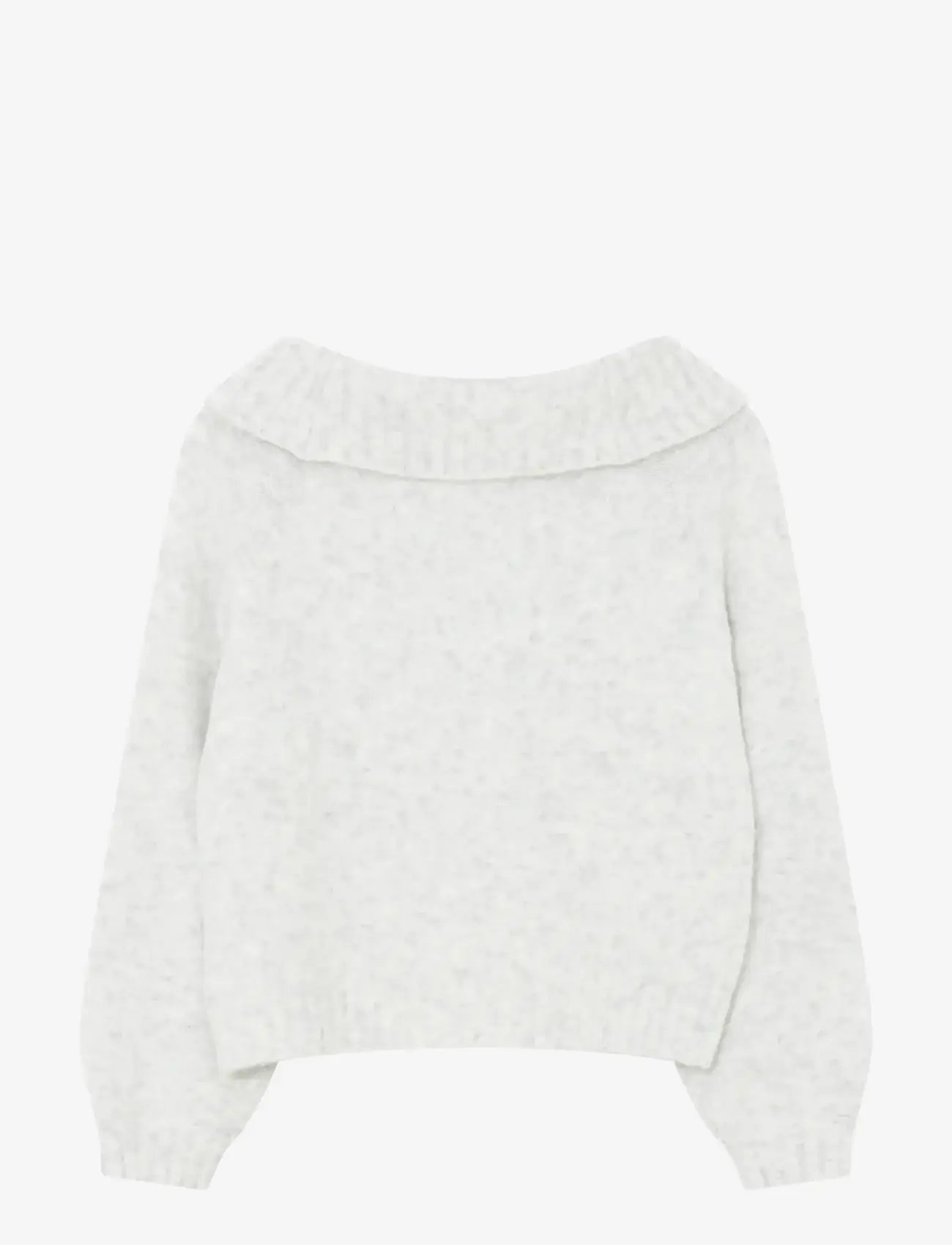 Moves - Janni jumper 2579 - trøjer - 0104m white asparagus melange - 2