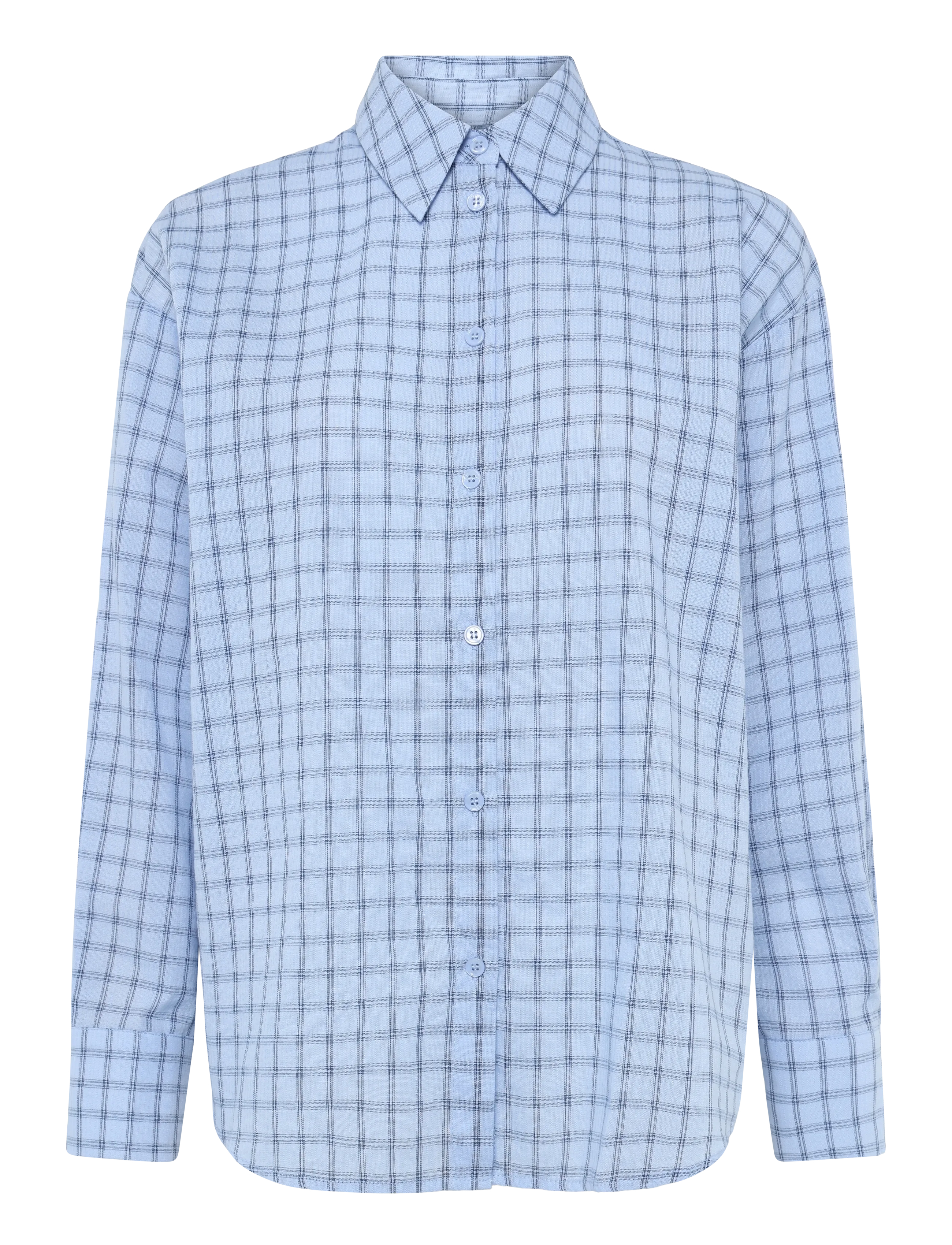 MOVES Maries Tie Shirt 4620 Blau - 36 - Damen