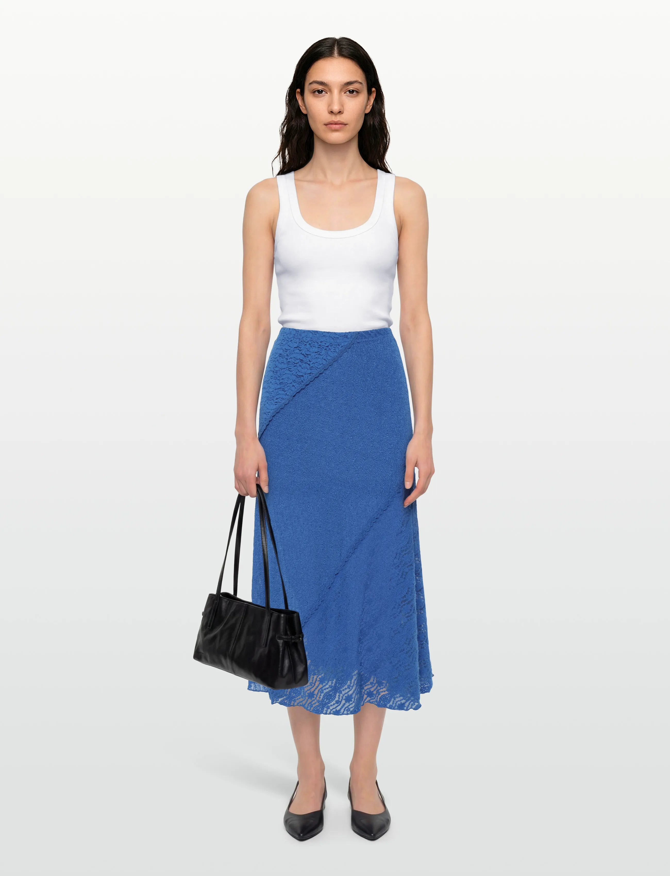 Moves - Lorelai Skirt 4625 - midi skirts - 4148 victoria blue - 0