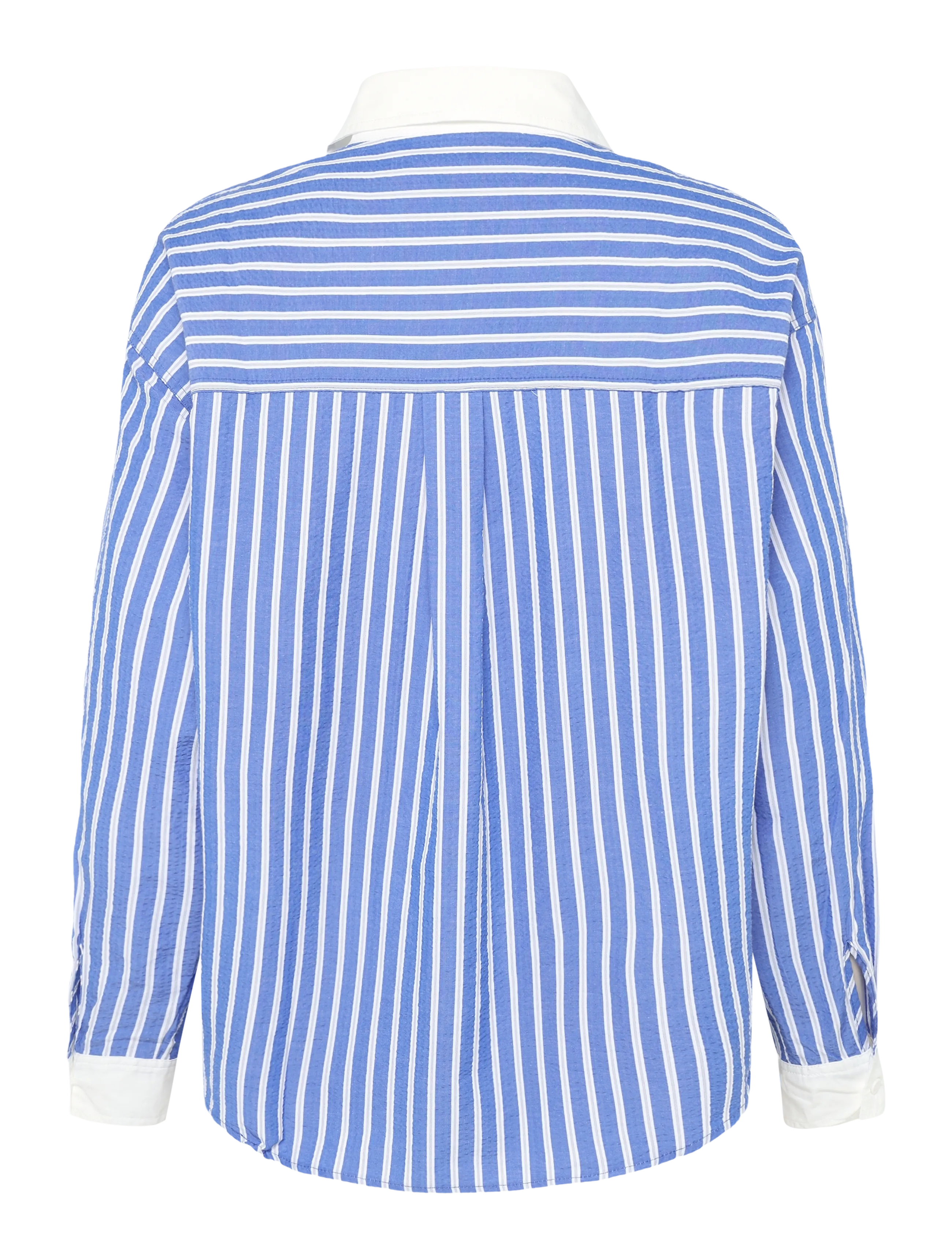Moves - Rhonie shirt 4626 - långärmade skjortor - 4148 victoria blue - 2