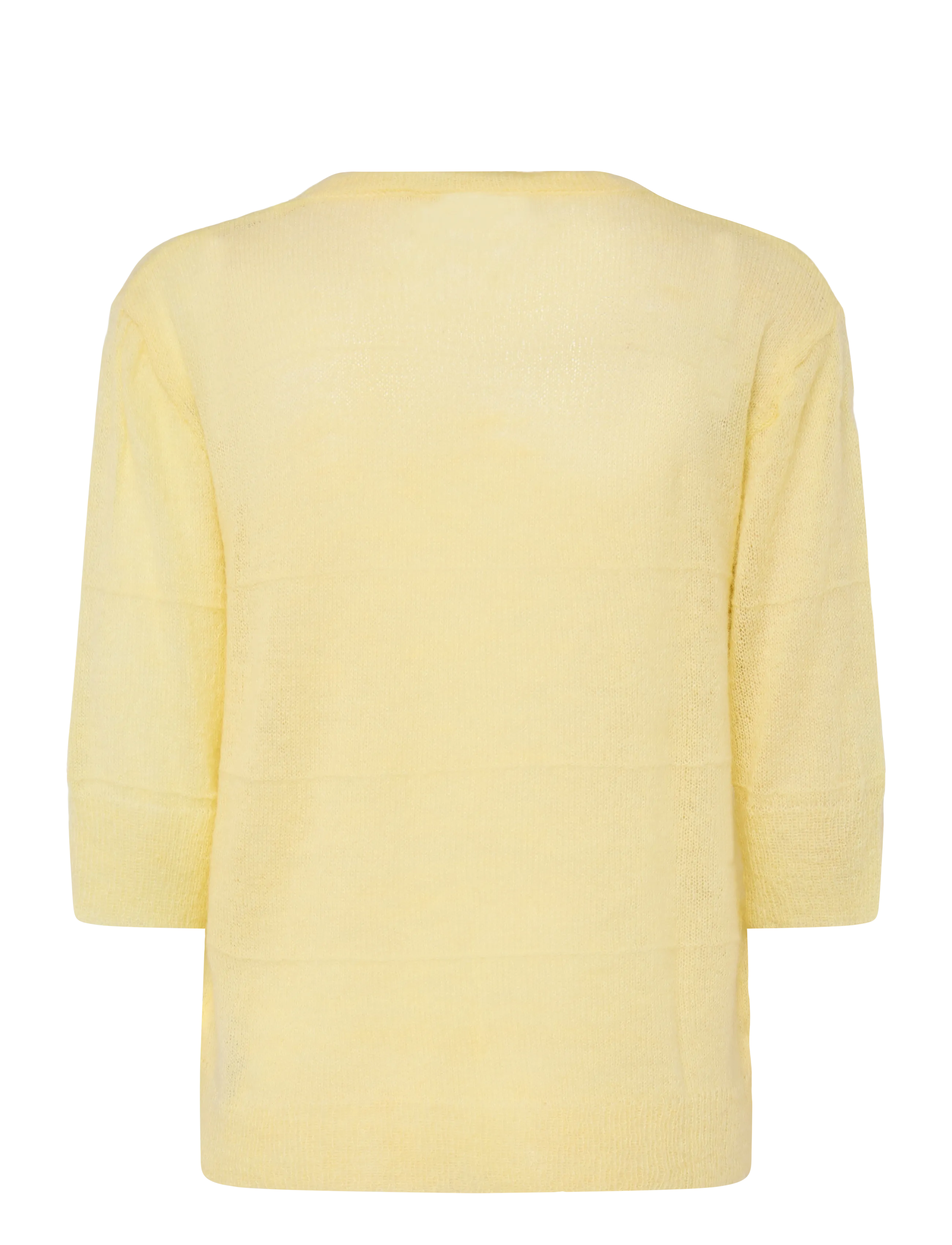Moves - Penny SS knit 4634 - trøjer - 0618 wax yellow - 2