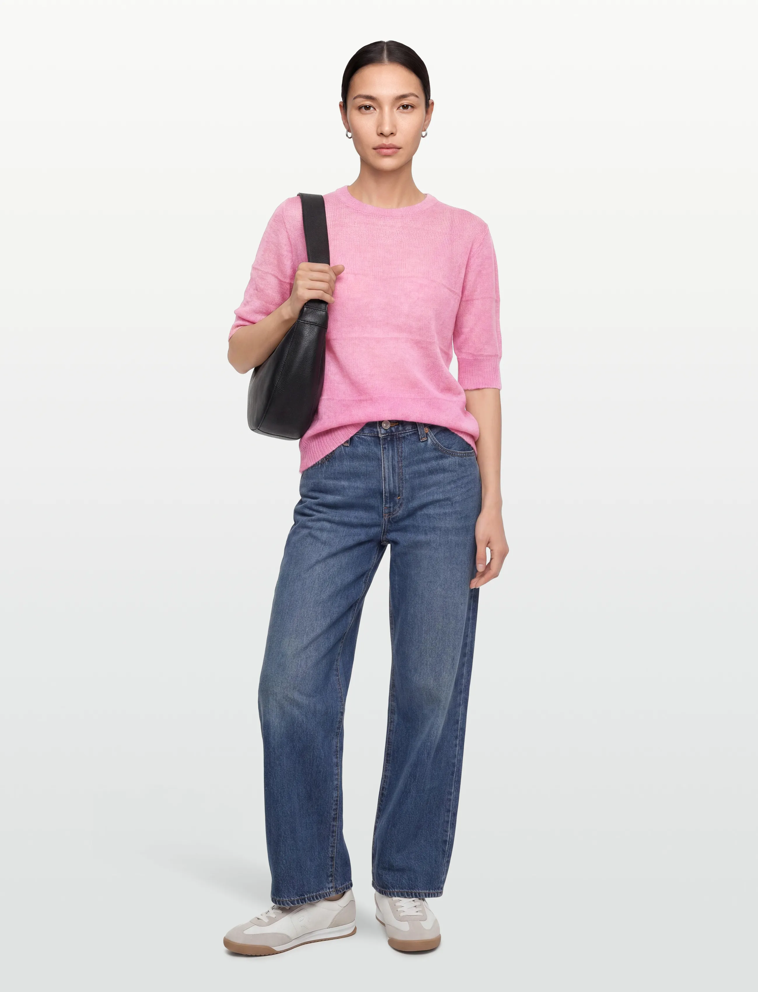 Moves - Penny SS knit 4634 - džemprid - 2215 cashmere rose - 0