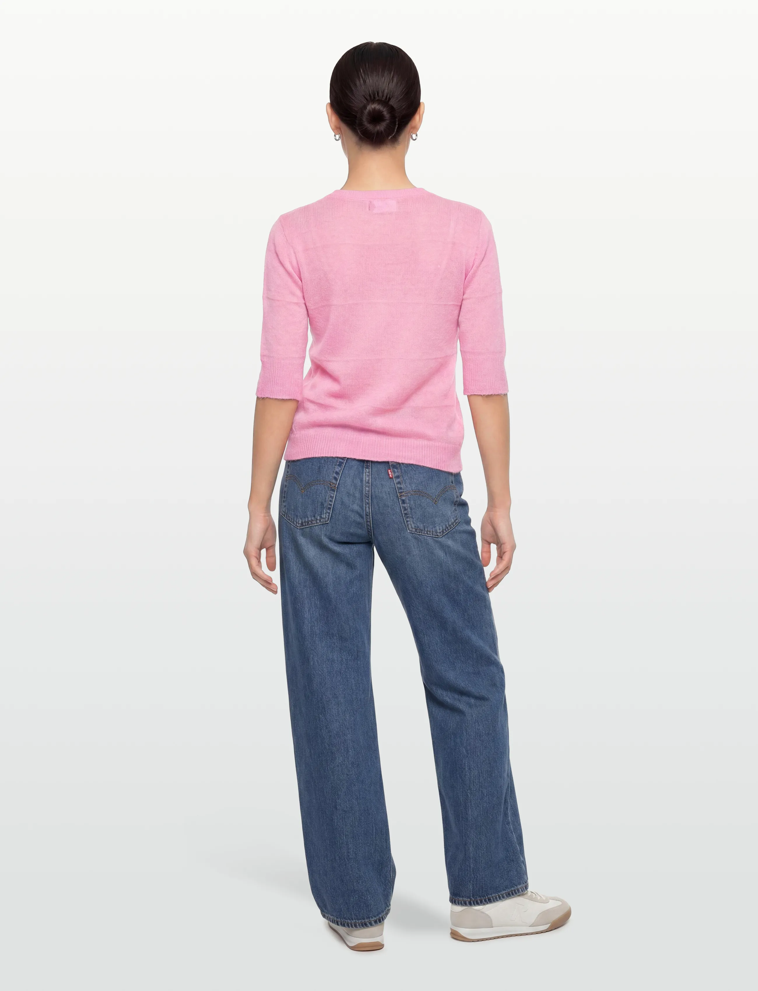 Moves - Penny SS knit 4634 - džemprid - 2215 cashmere rose - 4