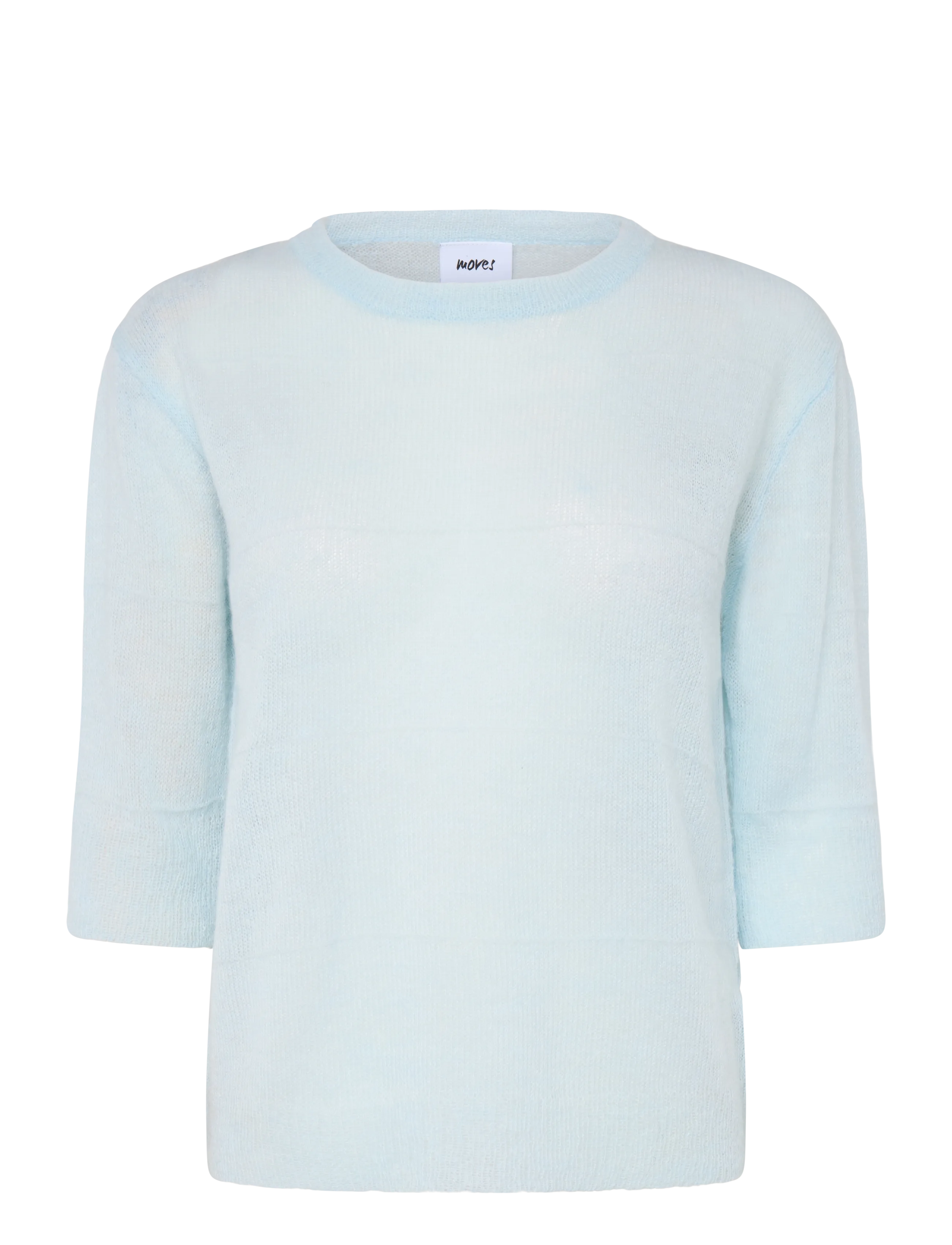MOVES Penny Ss Knit 4634 Blau - XL - Damen
