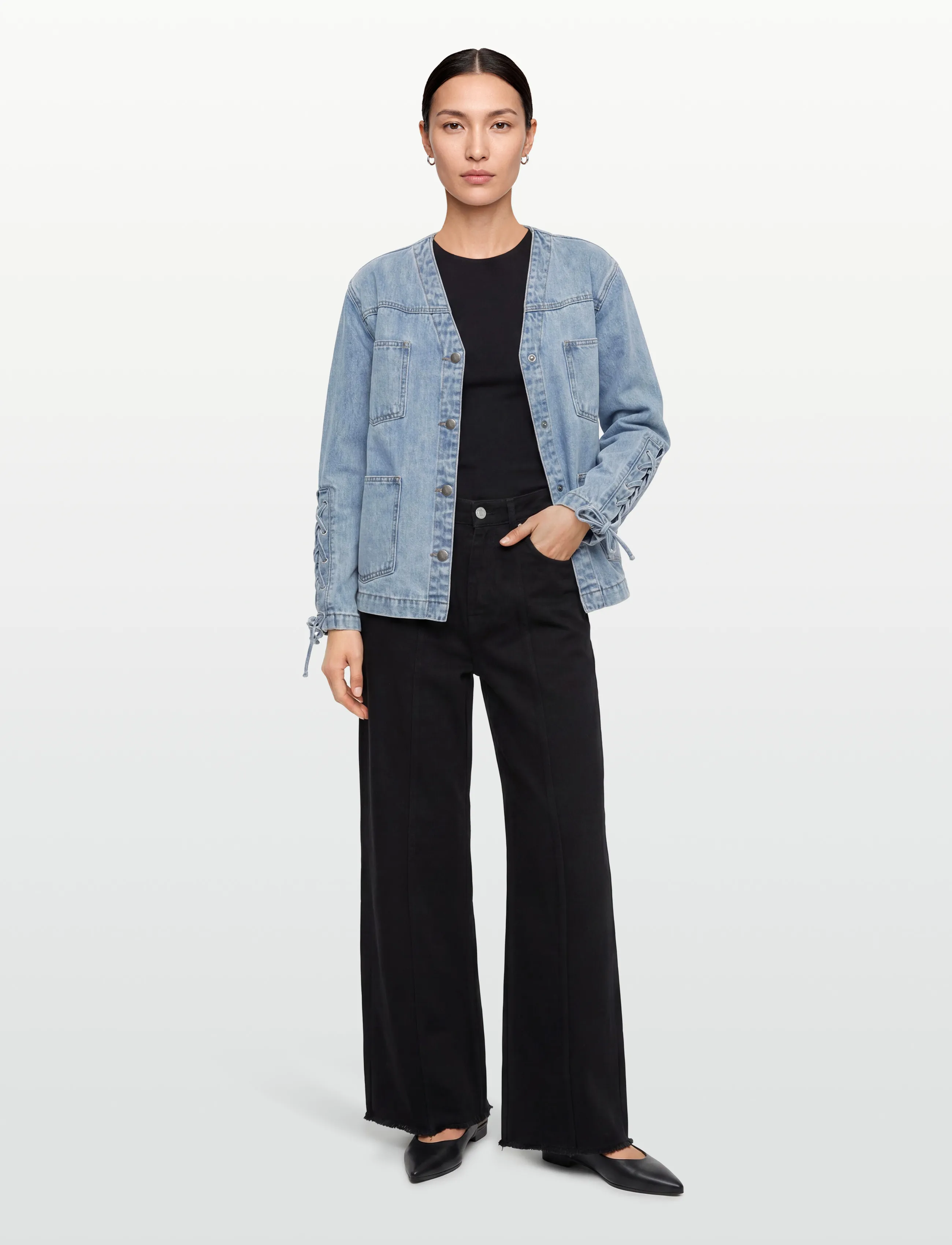 Moves - Zendaya jacket 4633 - outerwear - 1001 light blue - 0