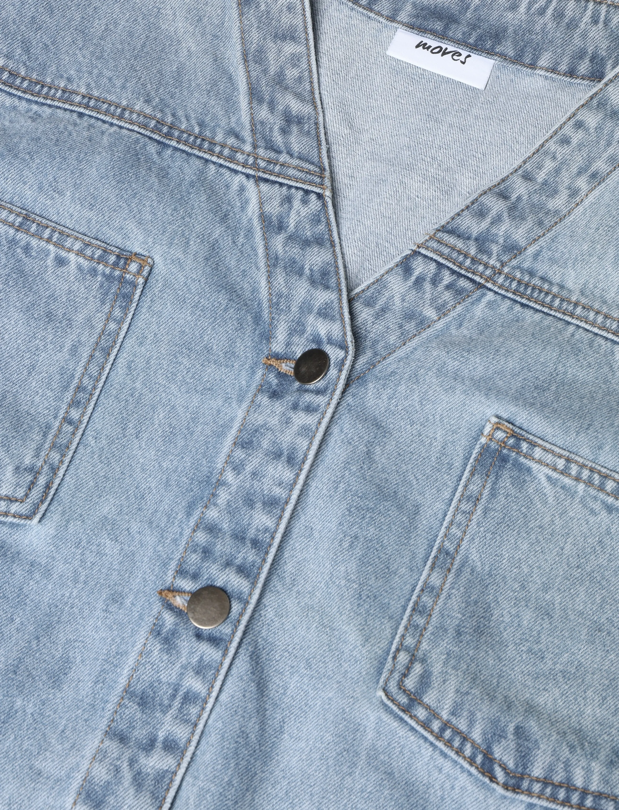 Moves - Zendaya jacket 4633 - ytterkläder - 1001 light blue - 2