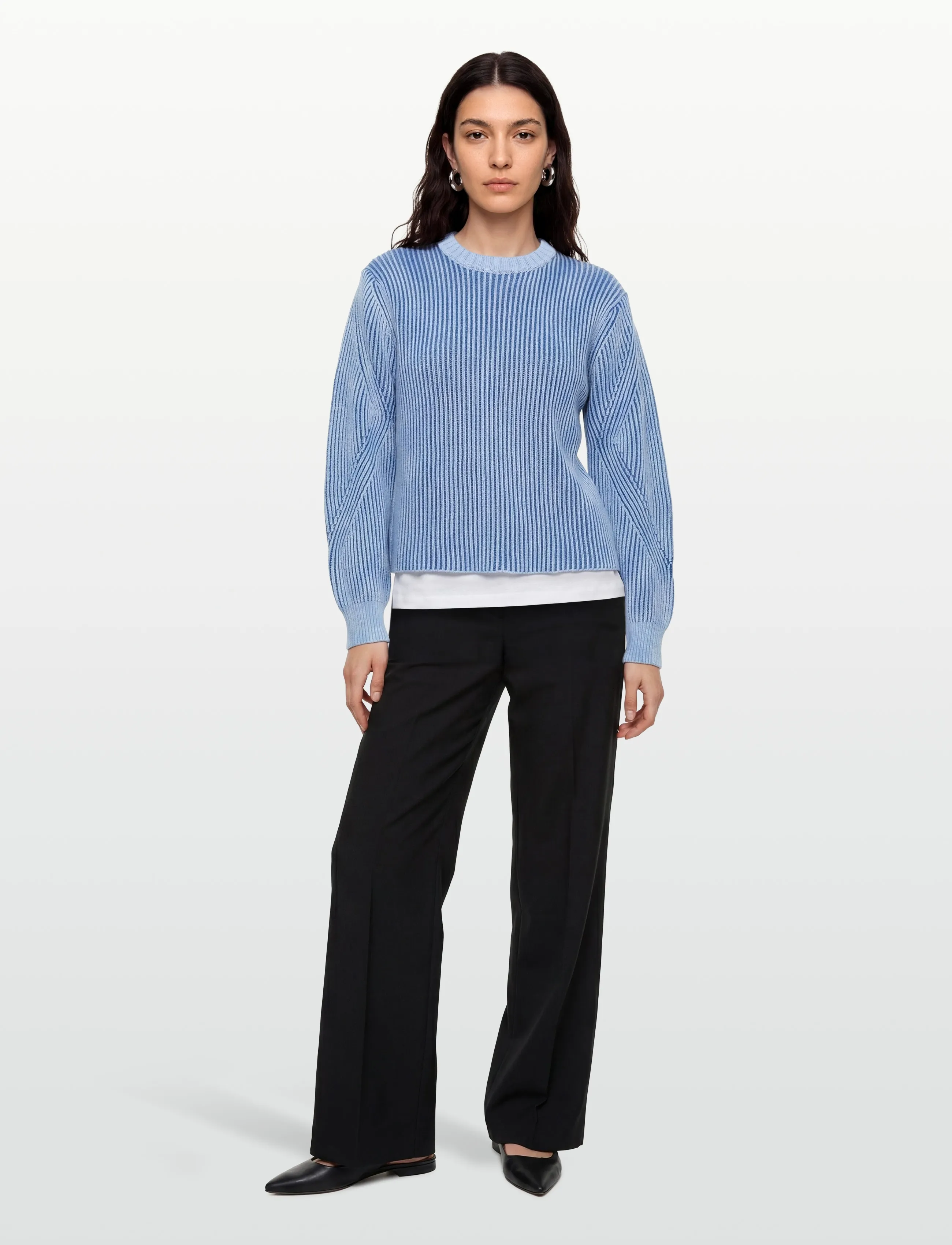 Moves - Koliana knit 1566 - trøjer - 4148 victoria blue - 0