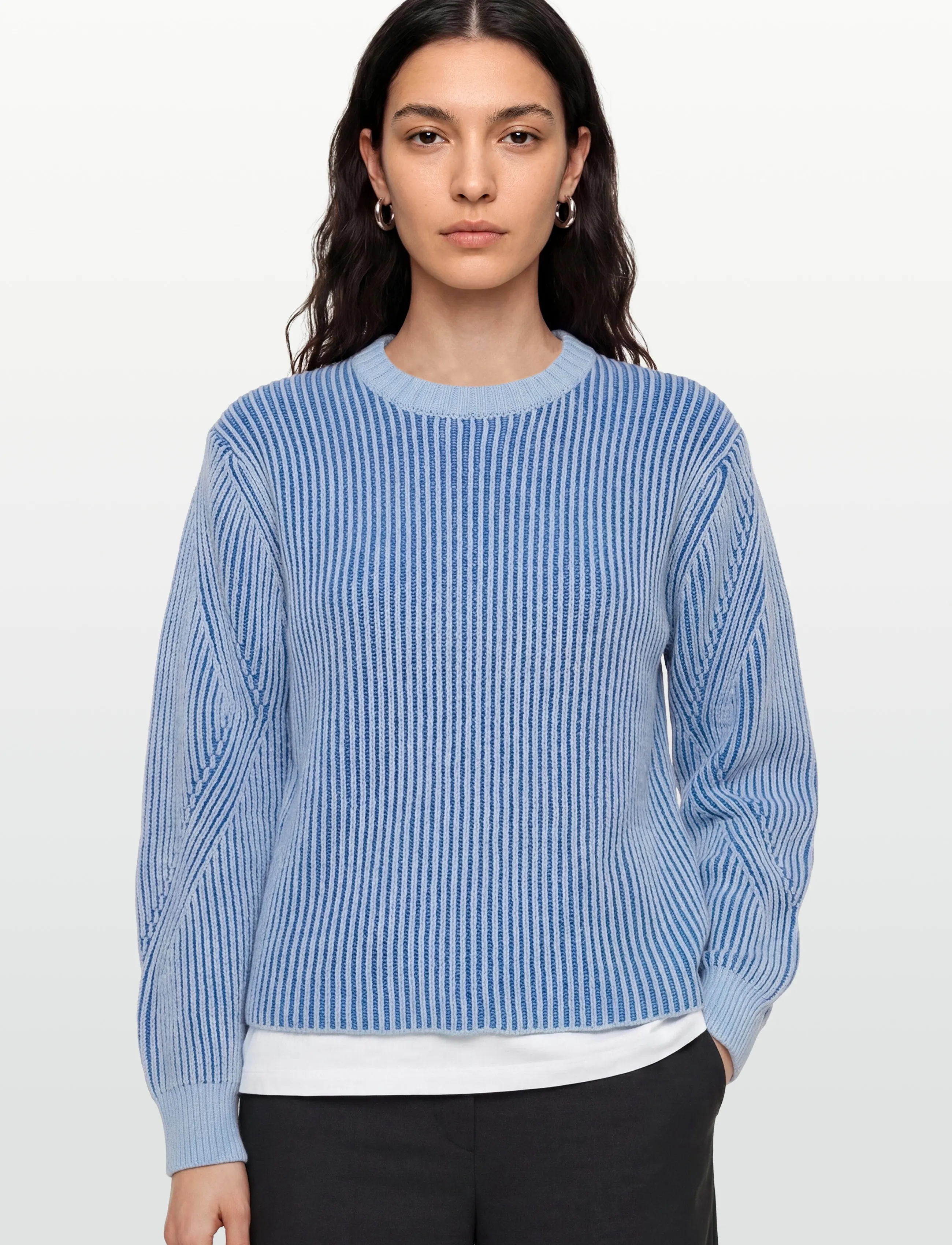 Moves - Koliana knit 1566 - trøjer - 4148 victoria blue - 3