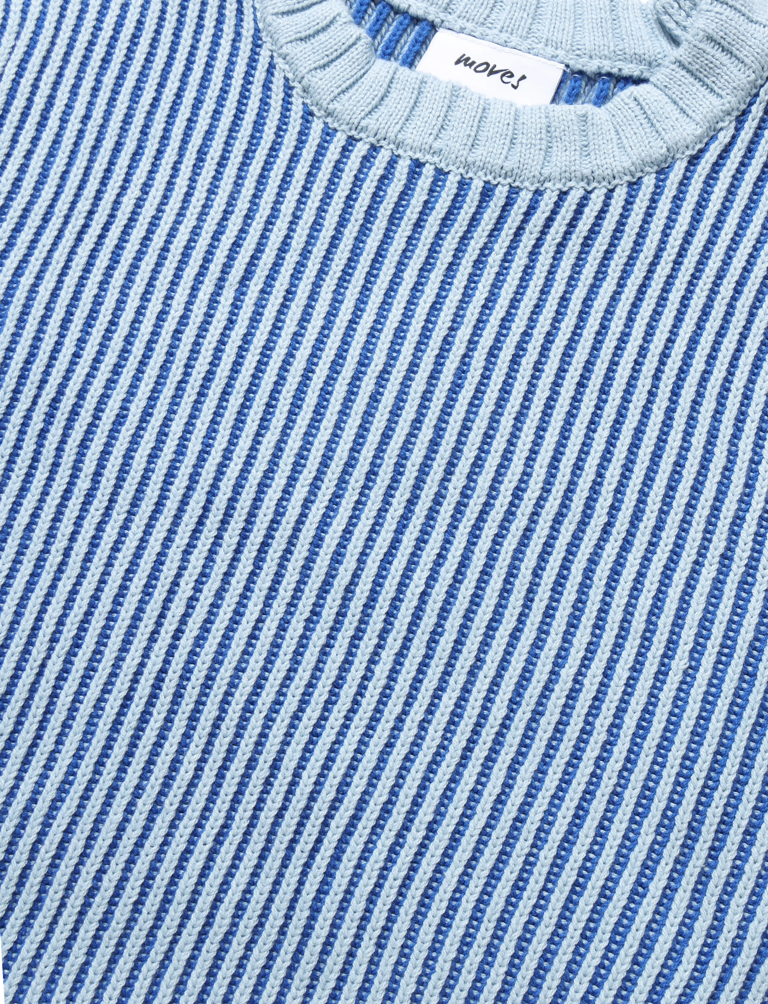 Moves - Koliana knit 1566 - trøjer - 4148 victoria blue - 5