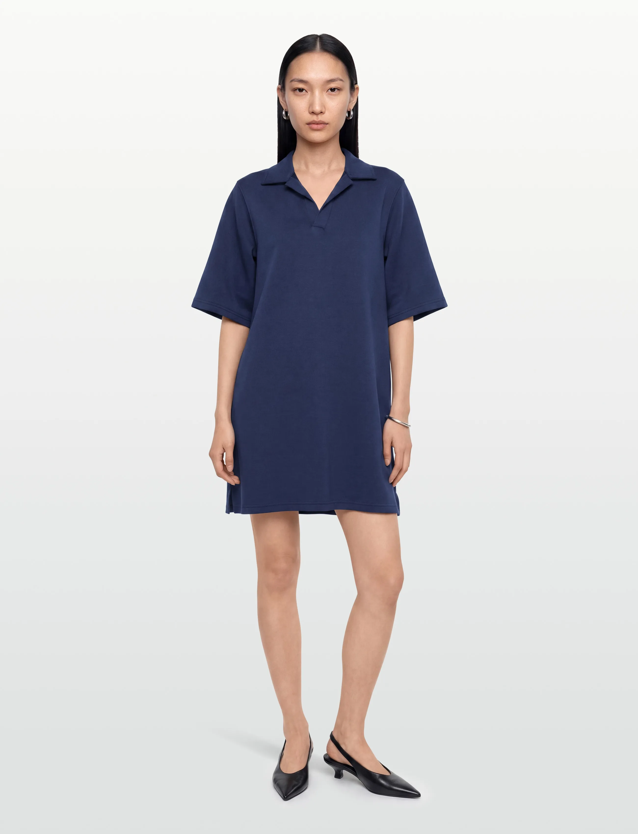 Moves Whitney dress 4445 - Kurze Kleider - 4117 BIG DIPPER / navy