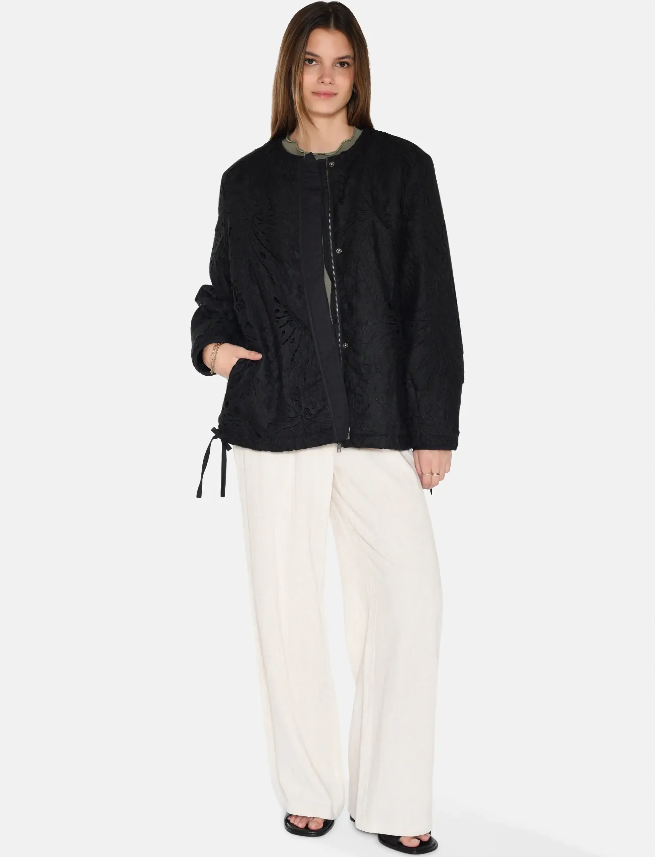Moves - Kaylie jacket 4208 - jeansjacken - black - 3