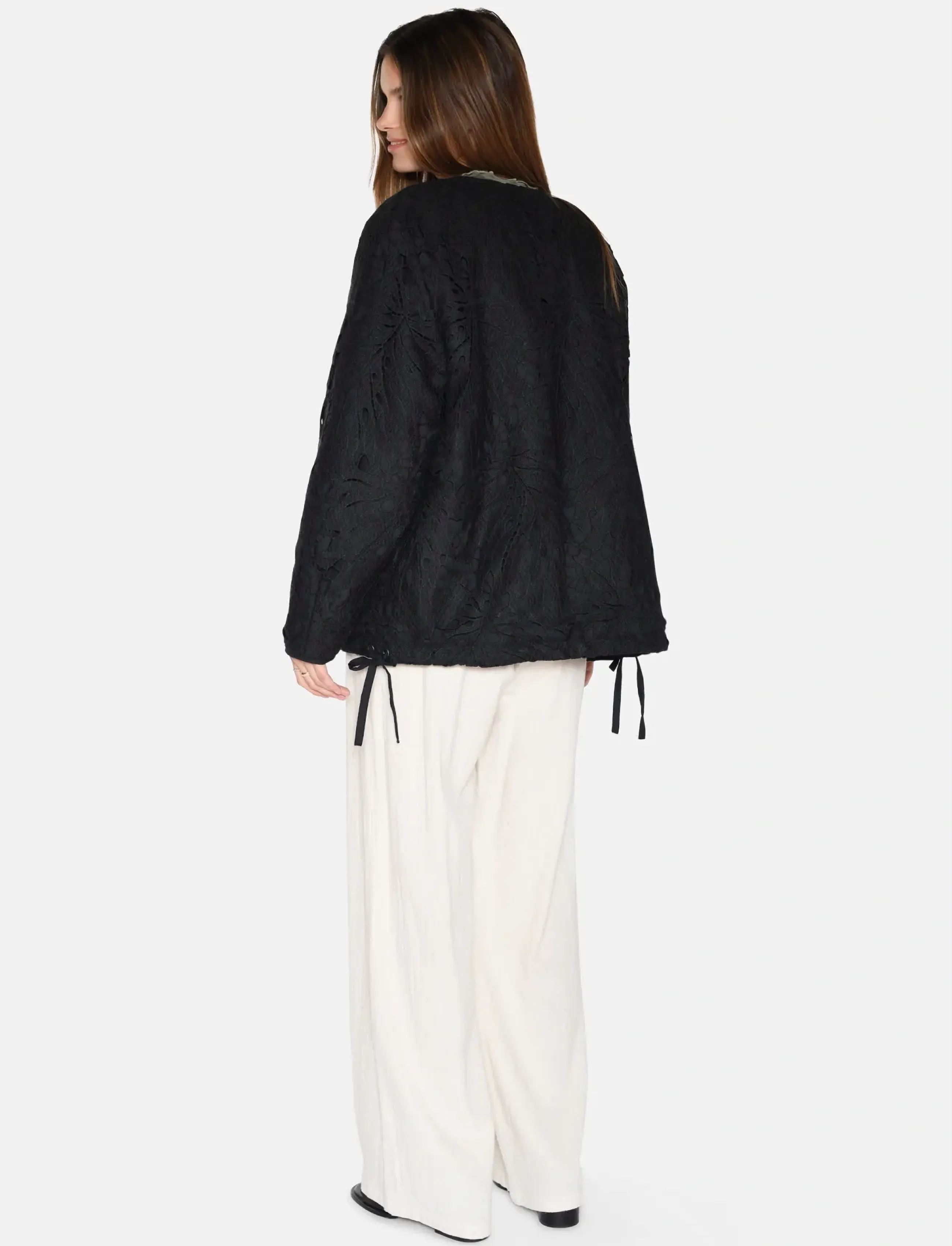 Moves - Kaylie jacket 4208 - jeansjacken - black - 4