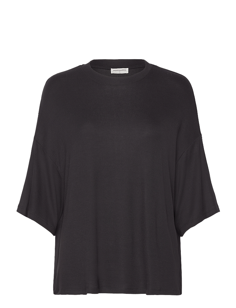 Movesgood - Julia Top Night Sky - nattøj & hyggetøj - black - 1