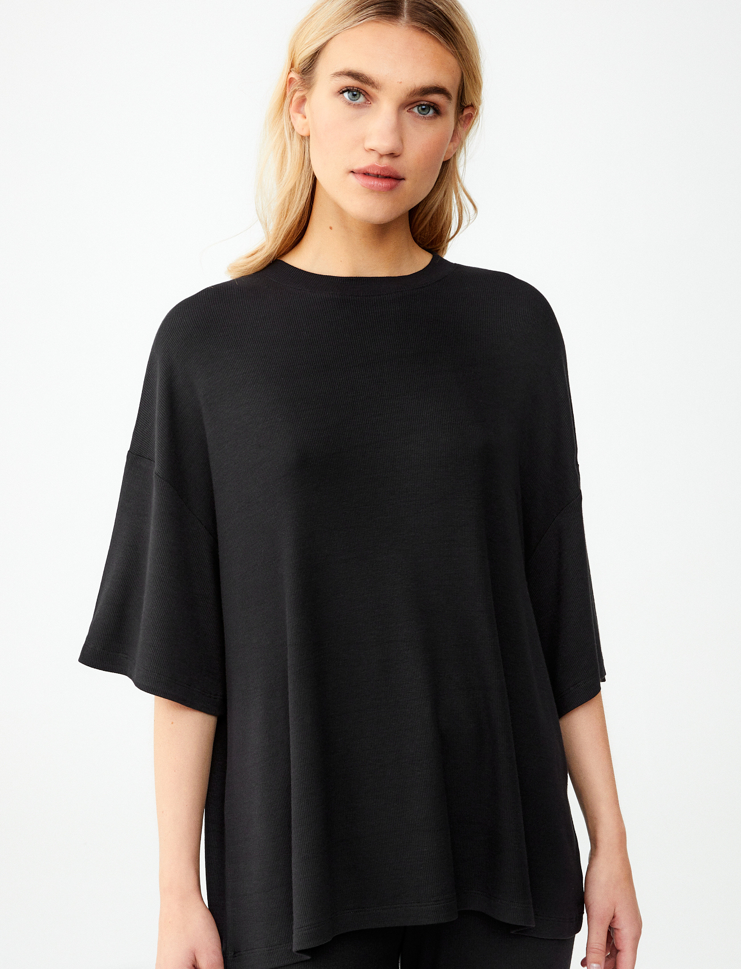 Movesgood Julia Top, XS, Black, Nat- Og Loungewear > Toppe, Dame