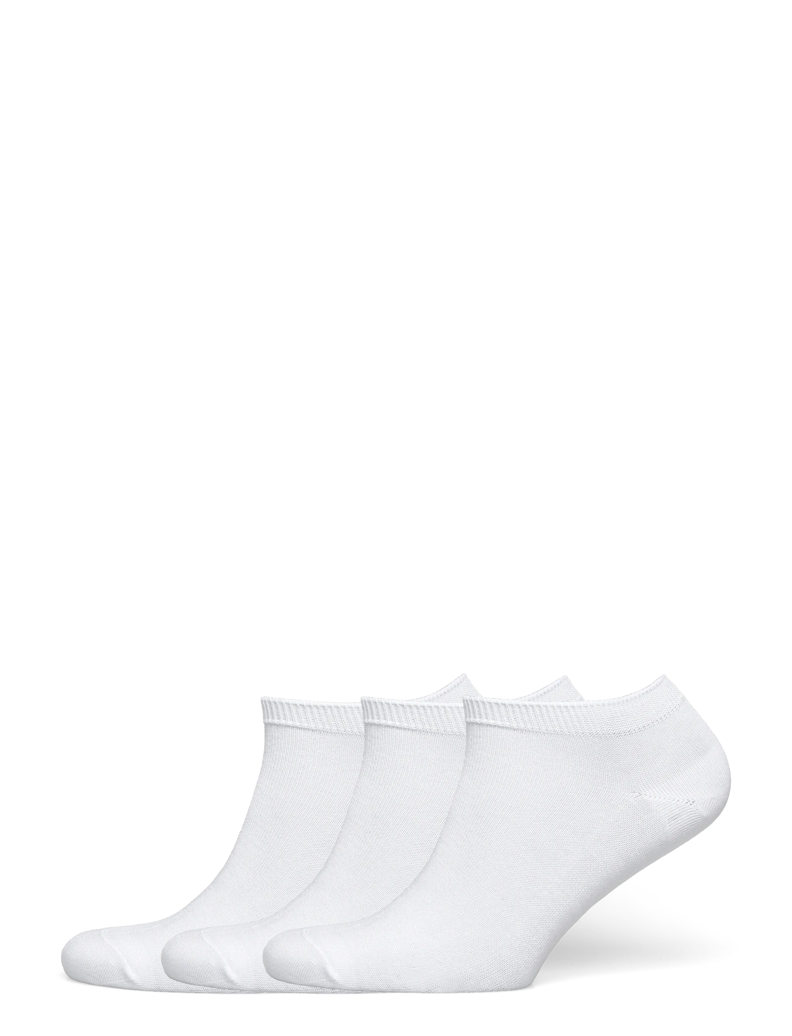 Movesgood Ankel Bamboo 3-Pack, One Size, Socks, Weiß - Footies-ankle Frauen