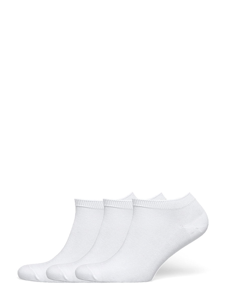 Movesgood - Ankel bamboo 3-pack - chaussettes sport - white - 0