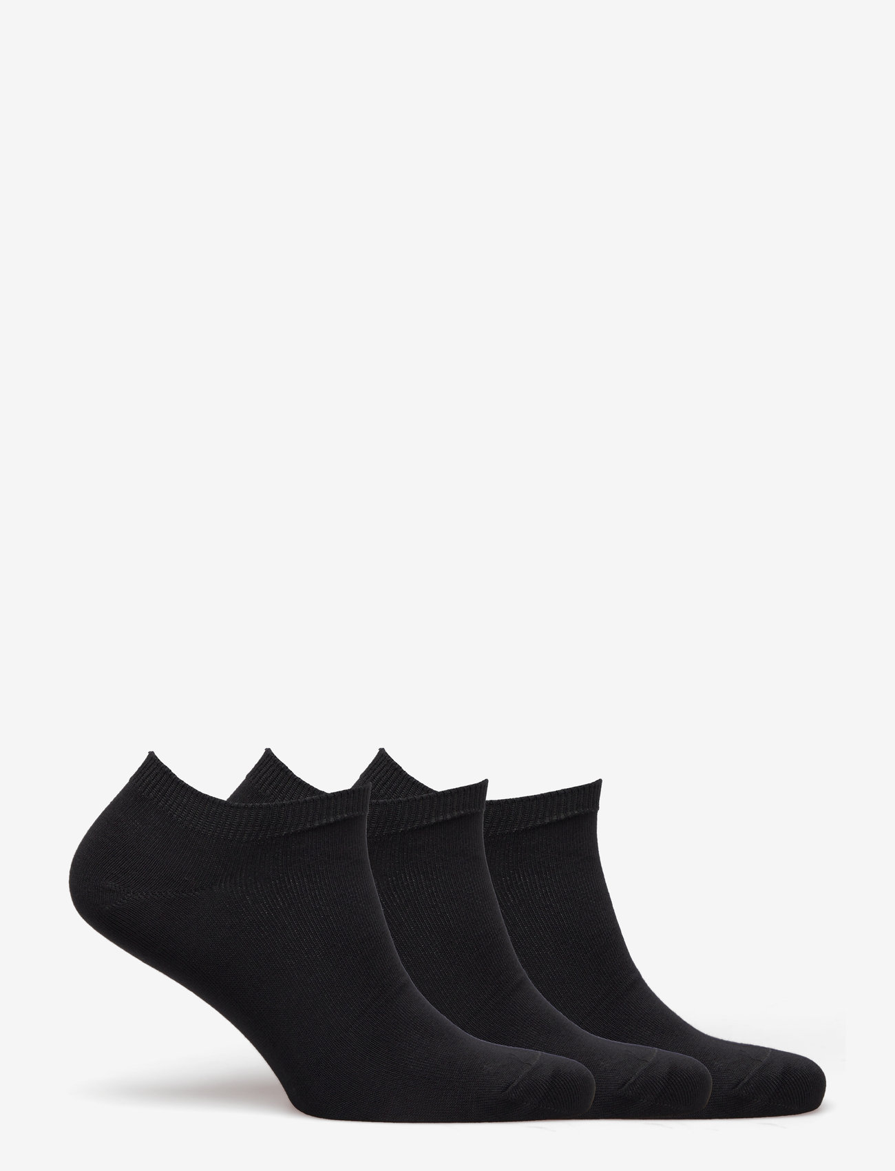 Movesgood - Ankel bamboo 3-pack - kojinės iki kulkšnių - black - 1