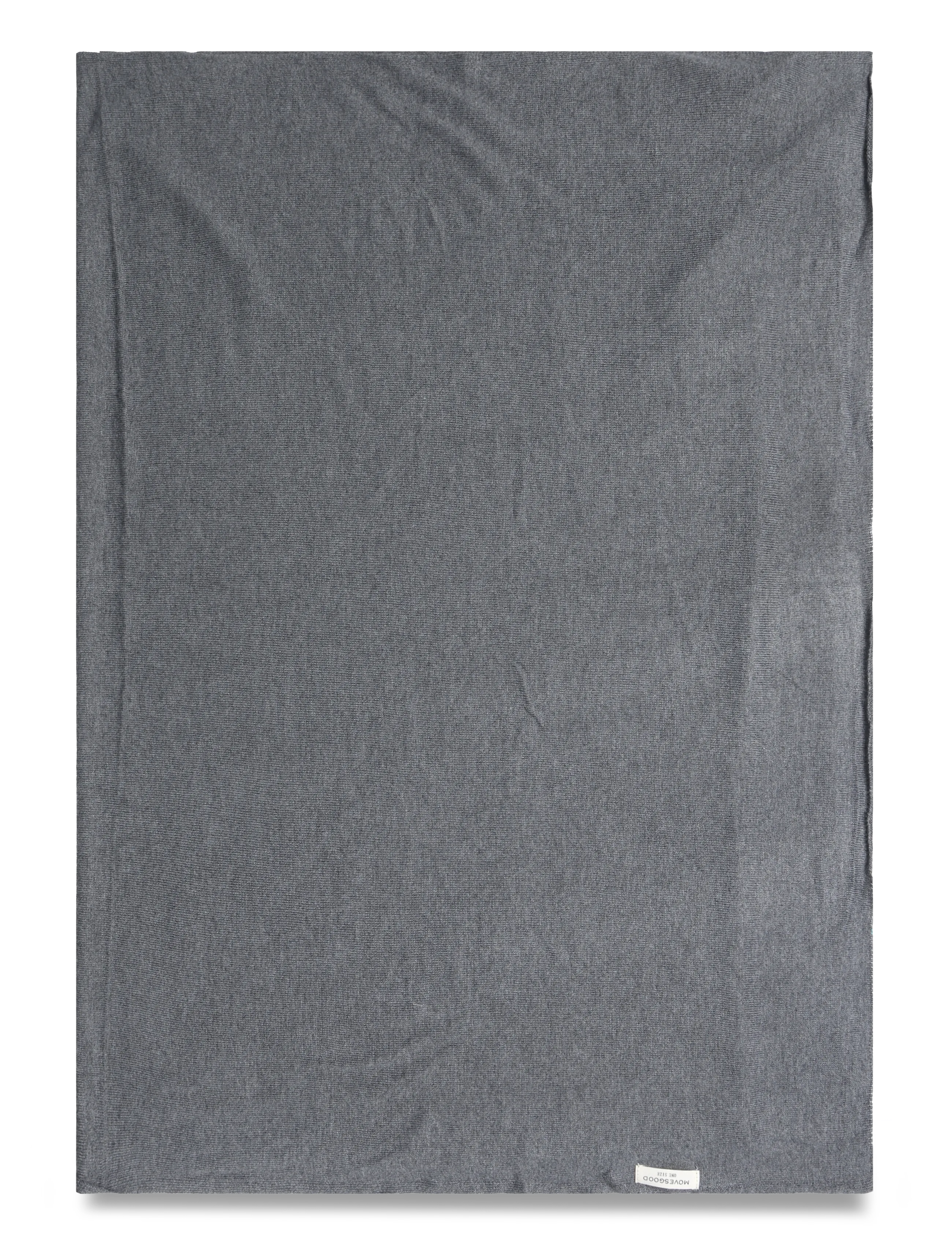 Movesgood - Mirja Scarf - onesize - Grey Melange - kashmir - grey - 2