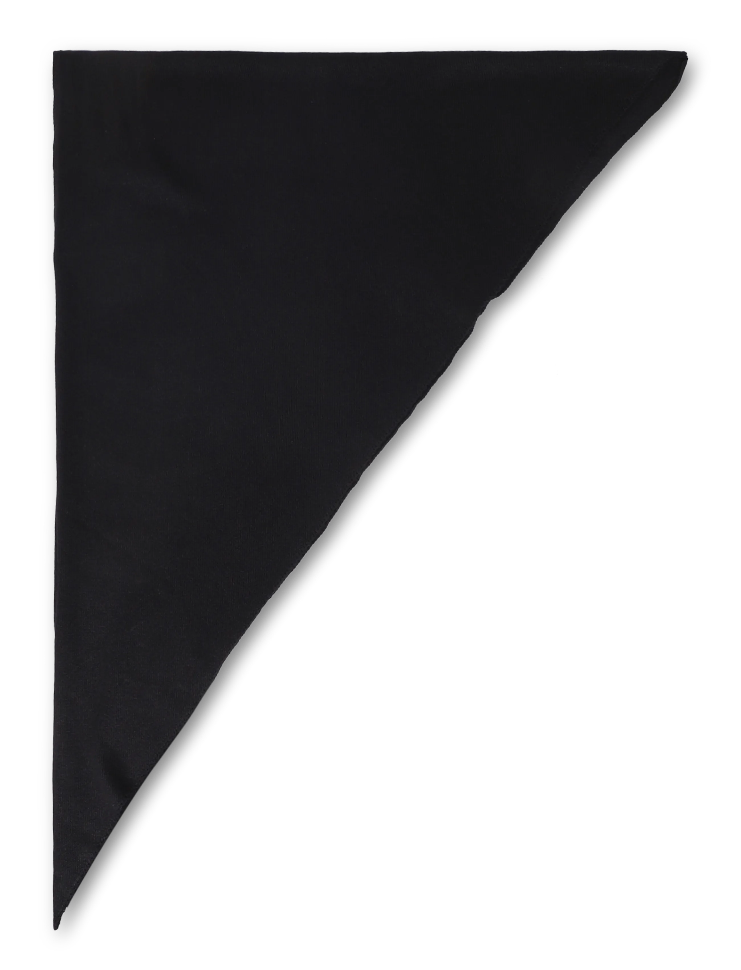 Movesgood - Triangle scarves Black - alltags-style - black - 2