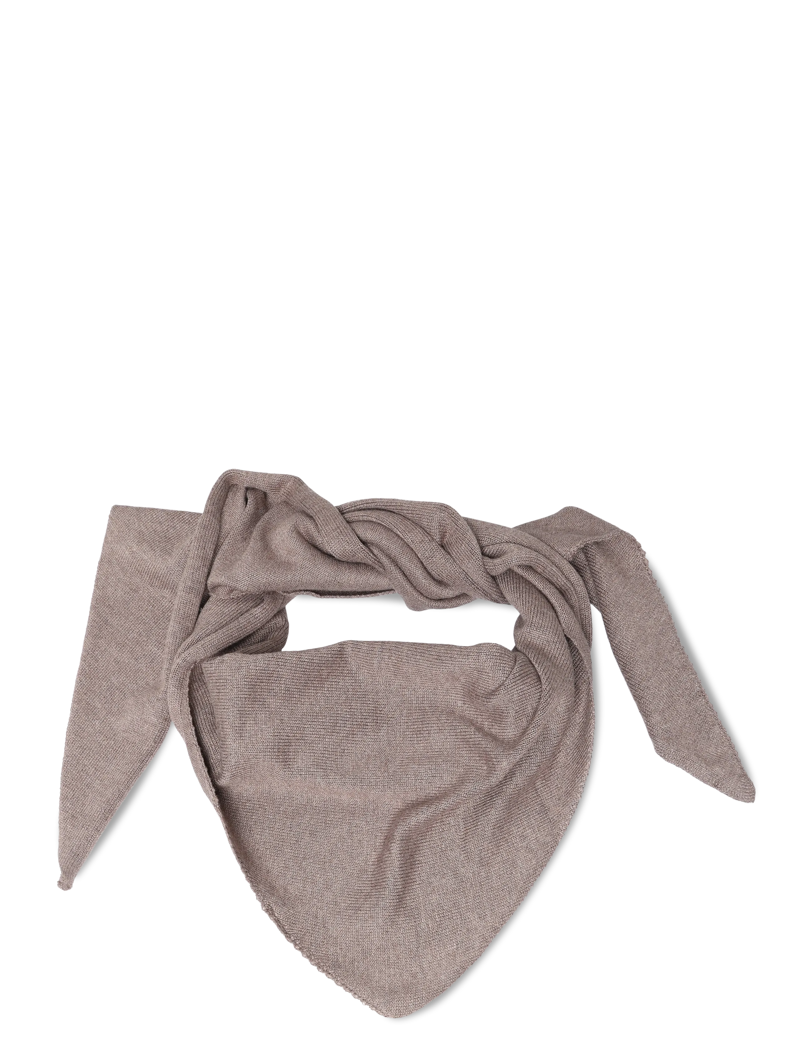 Movesgood - Triangle scarves Brown - alltags-style - brown - 1