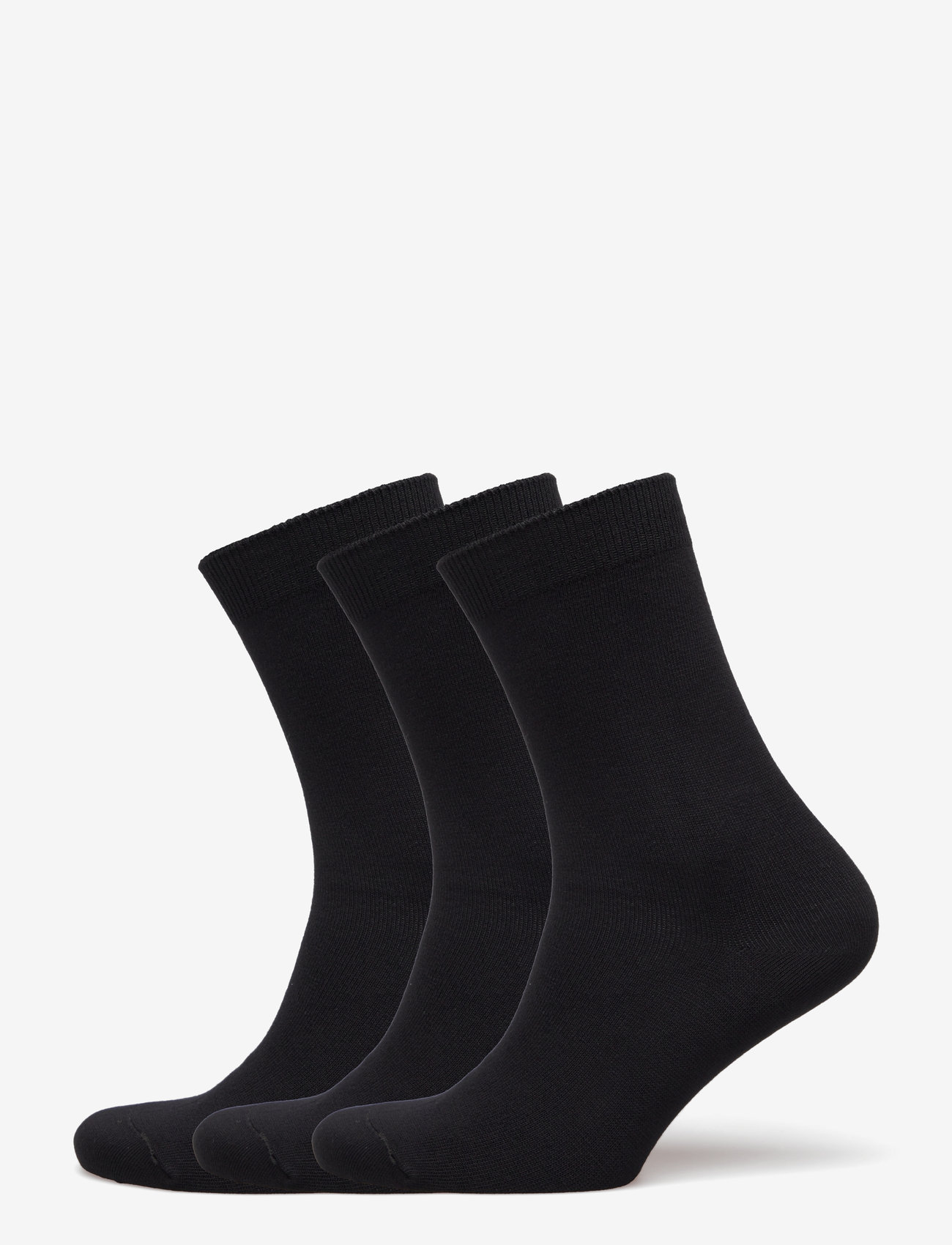 Movesgood - Socks Bamboo 3-pack women - strümpfe - black - 0