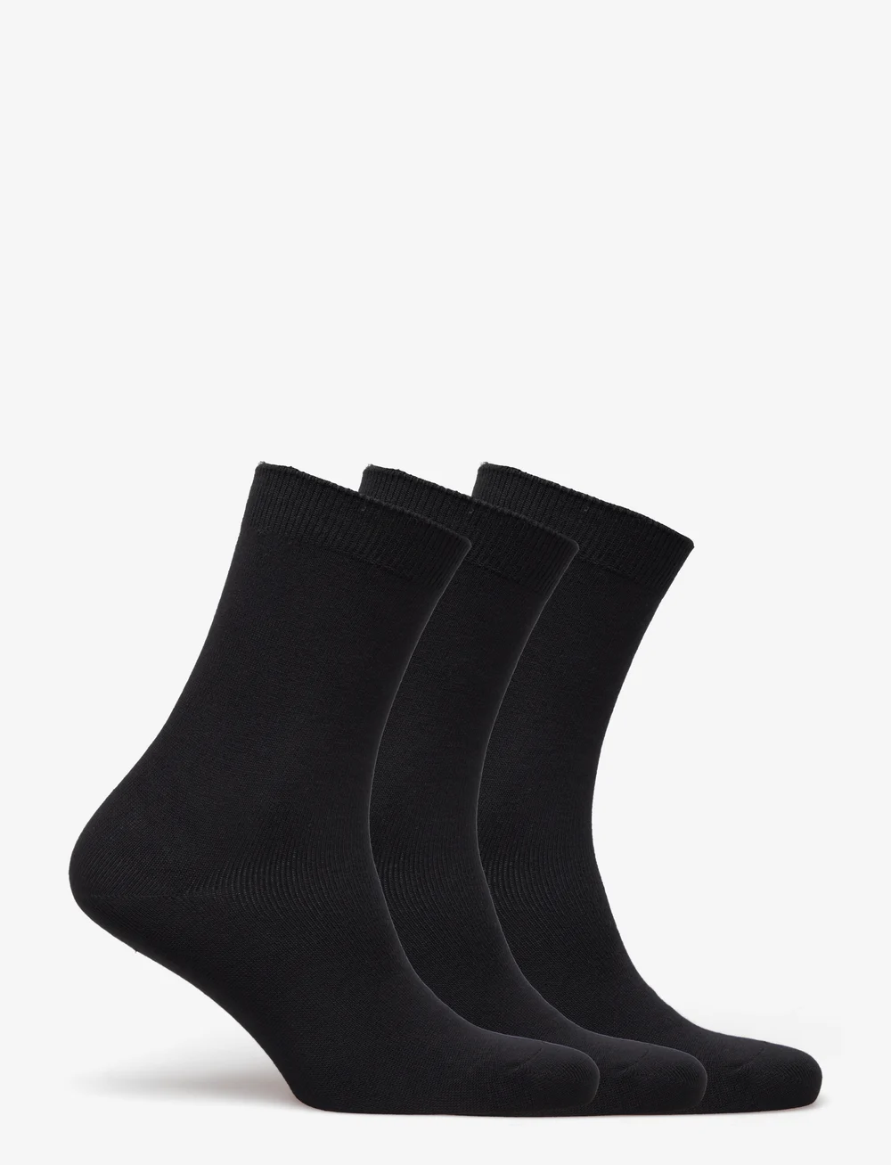 Movesgood - Socks Bamboo 3-pack women - vanliga strumpor - black - 1