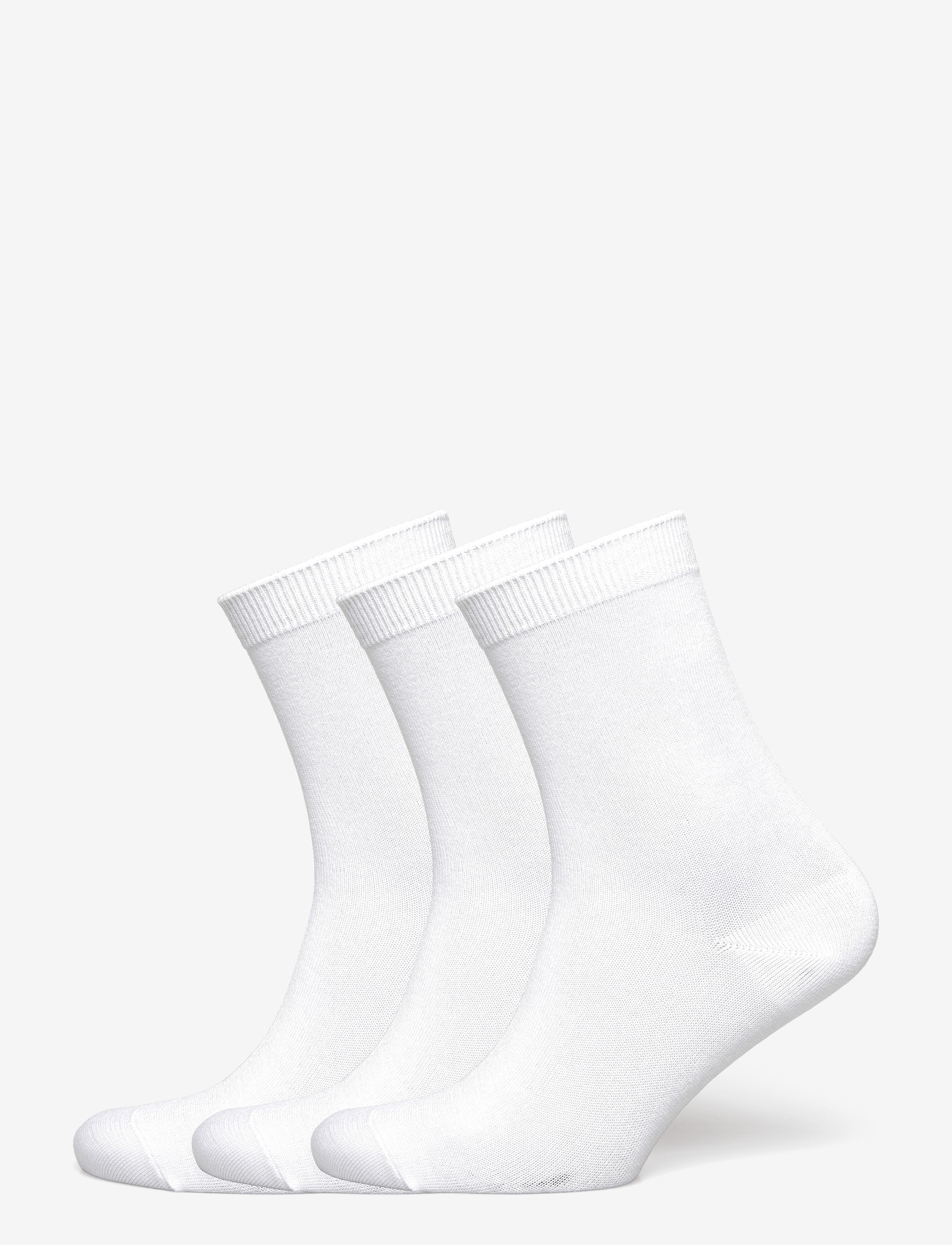 Movesgood - Socks Bamboo 3-pack 37-42 - white - 1