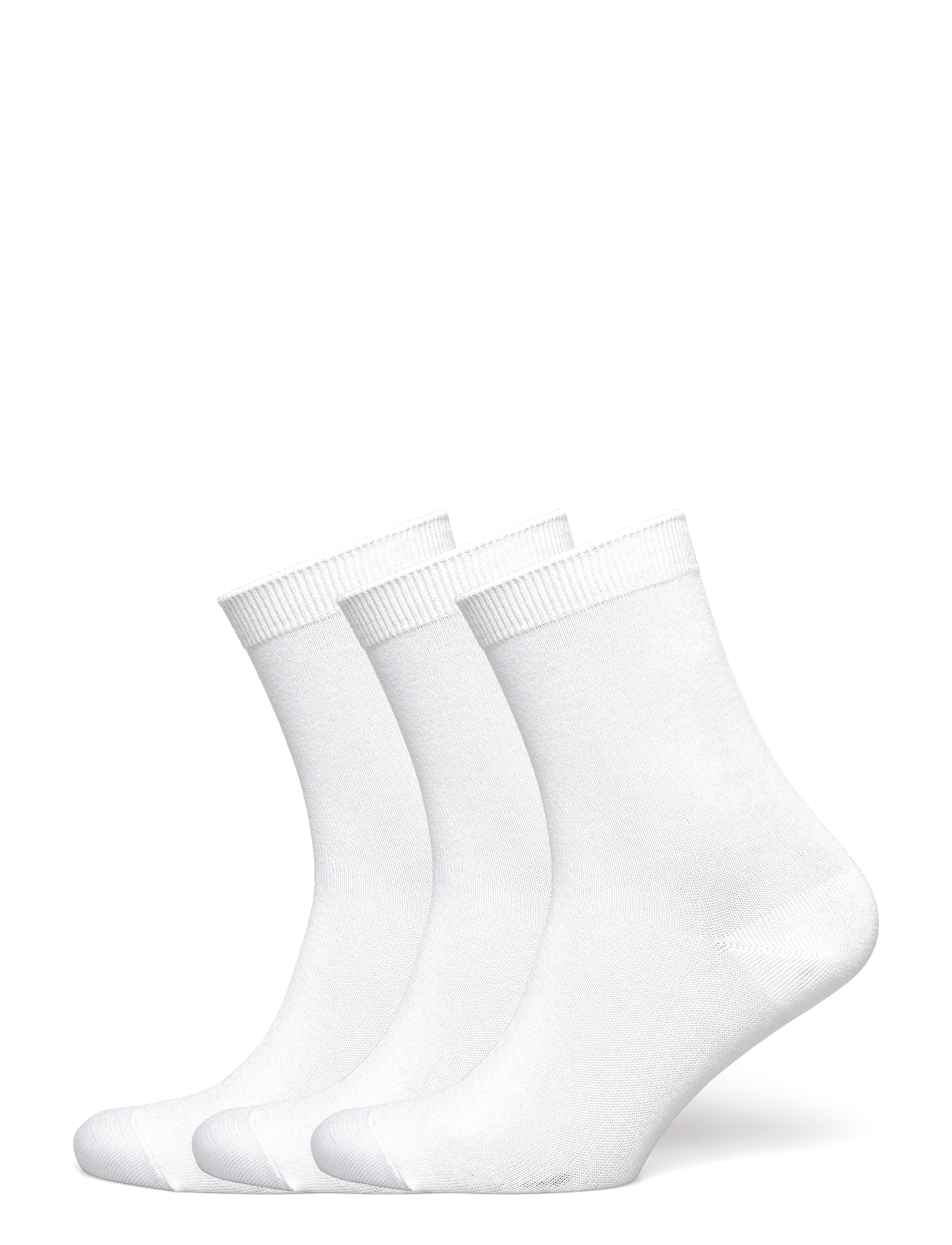 Movesgood Socks Bamboo 3-pack 37-42 - Nyheder - WHITE / white