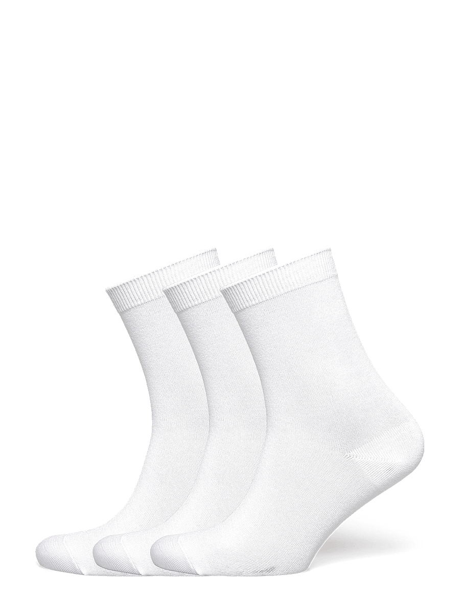 Movesgood - Socks Bamboo 3-pack 37-42 - white - 1