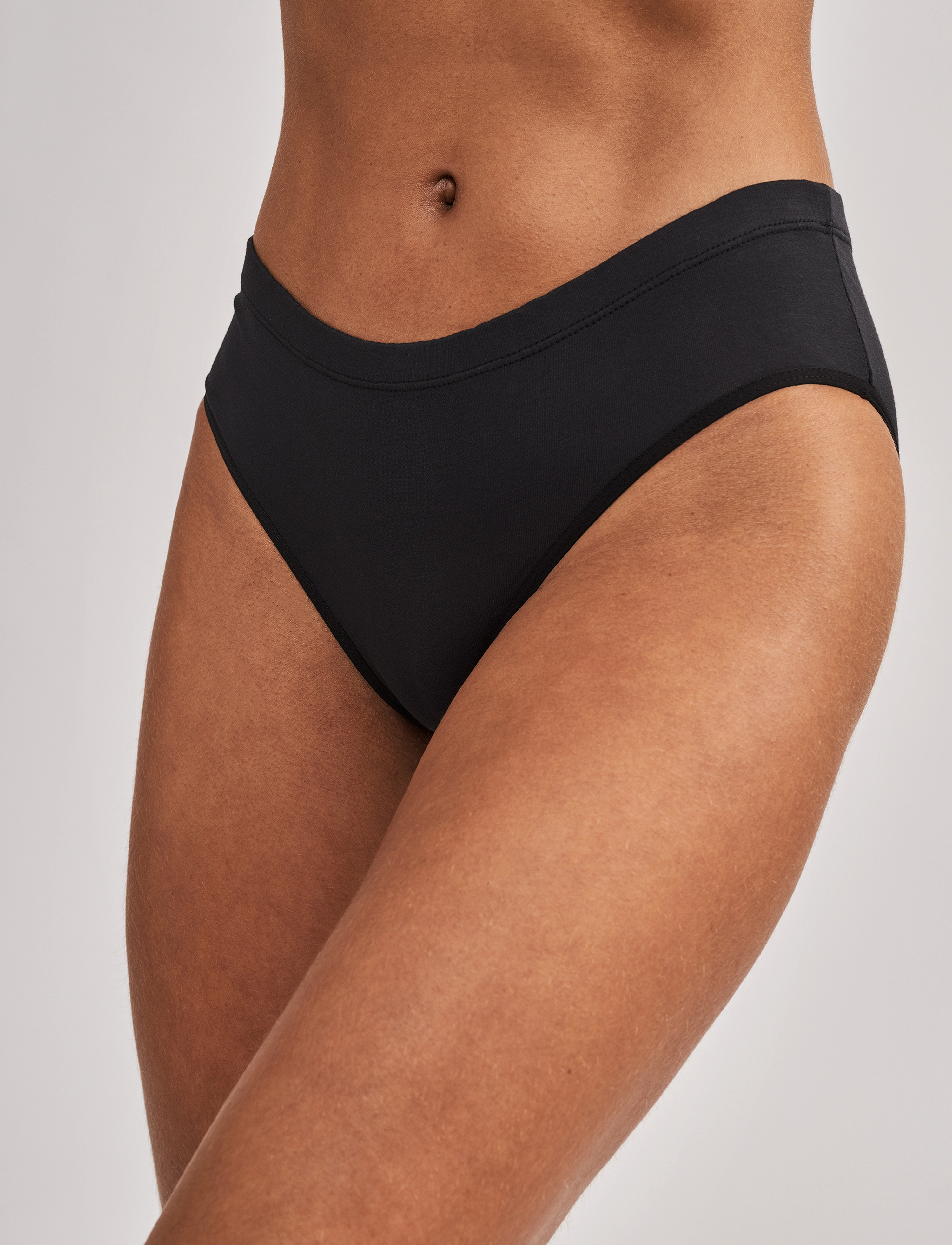 Movesgood Bamboo Uw Brief Black S, Kvinder, Trusser, Sort, Str: S