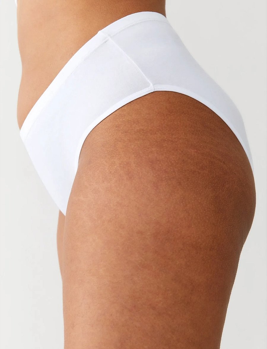 Movesgood - Bamboo 3-pair Breif - briefs - white - 3