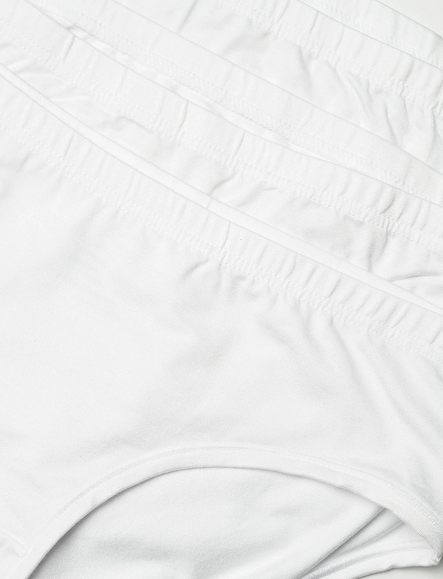 Movesgood - Bamboo 3-pair Breif - briefs - white - 5